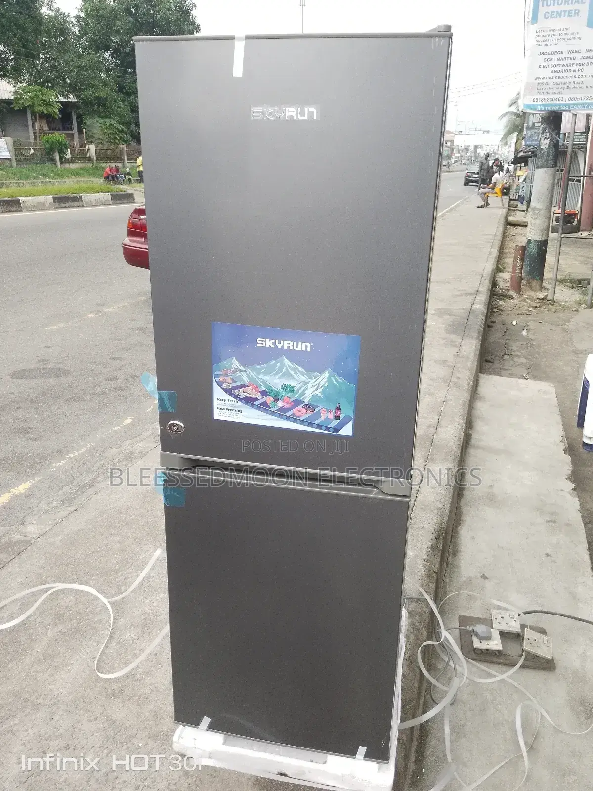 Skyrun Inverter Standing Fridge Double Door 3 Years Garranty