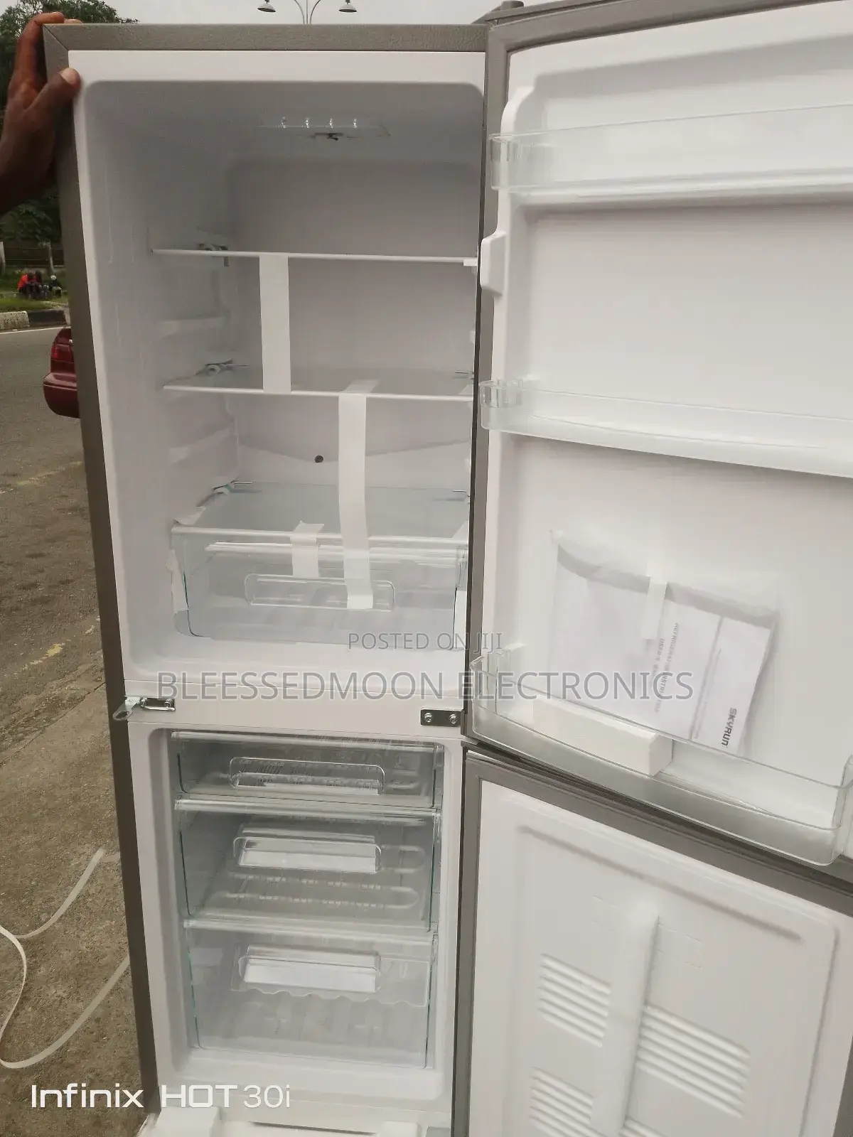 Skyrun Inverter Standing Fridge Double Door 3 Years Garranty