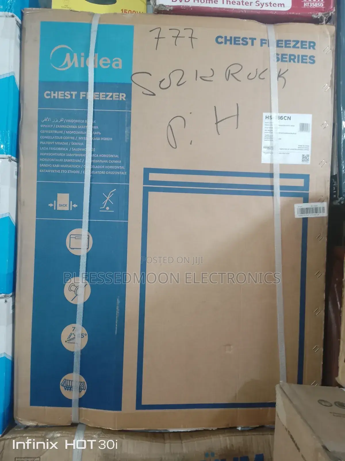 Midea Chest Freezer Low Voltage 150liters 2 Years Warranty