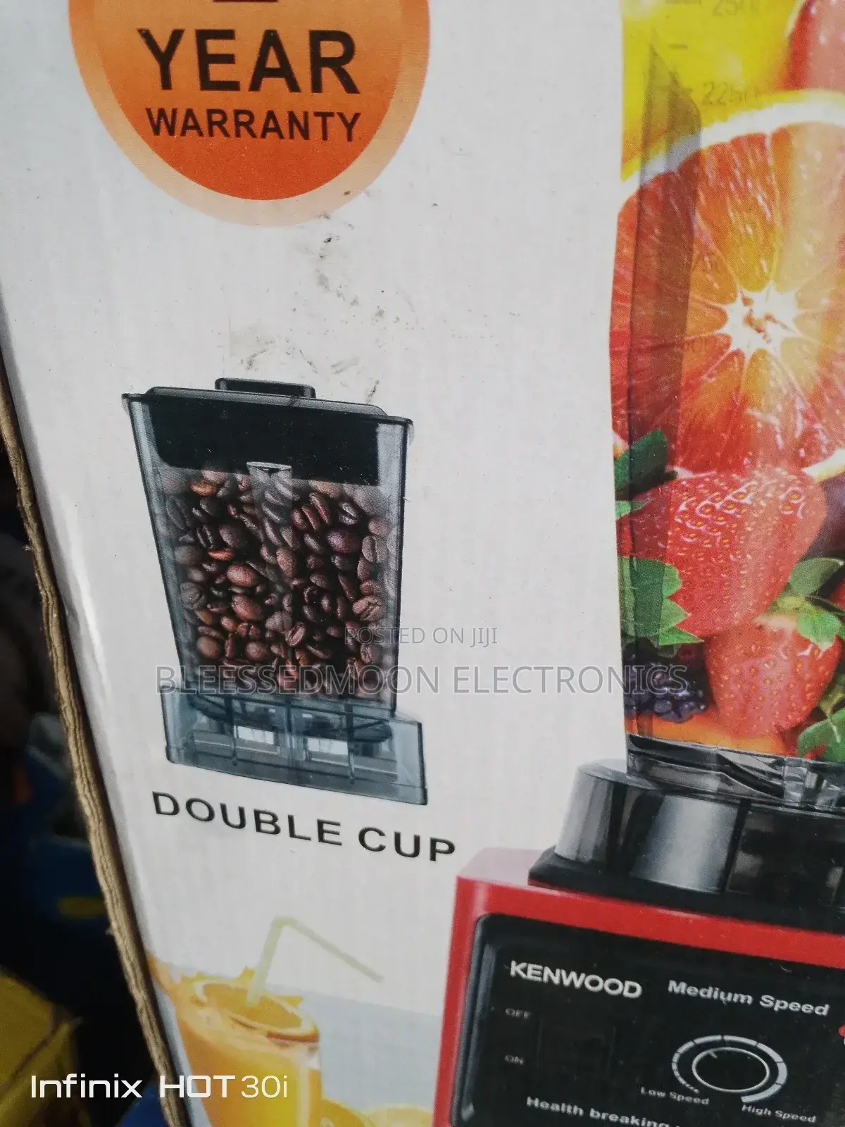 Kenwood Stone Blender Solid Rock 3 Years W