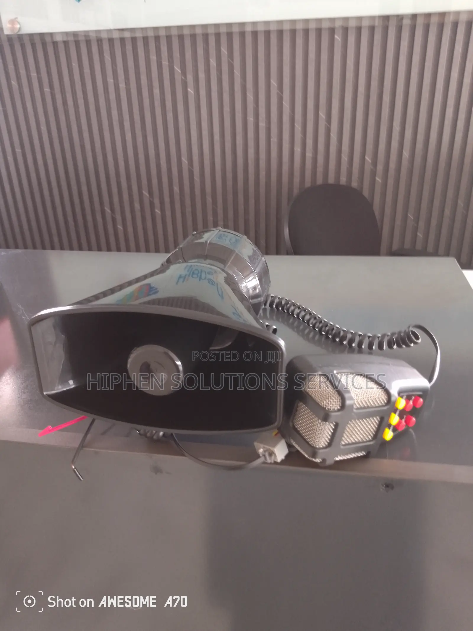 Alarm Police Siren Horn Speaker With Remote Controller