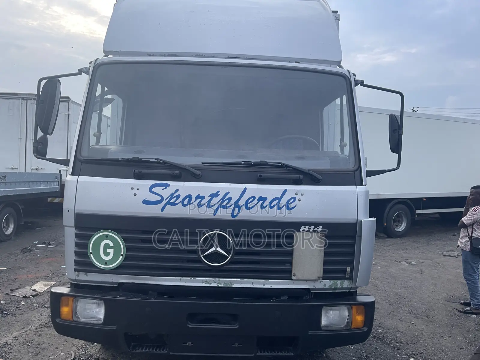 Foreign Used Mercedes Benz 814 Truck