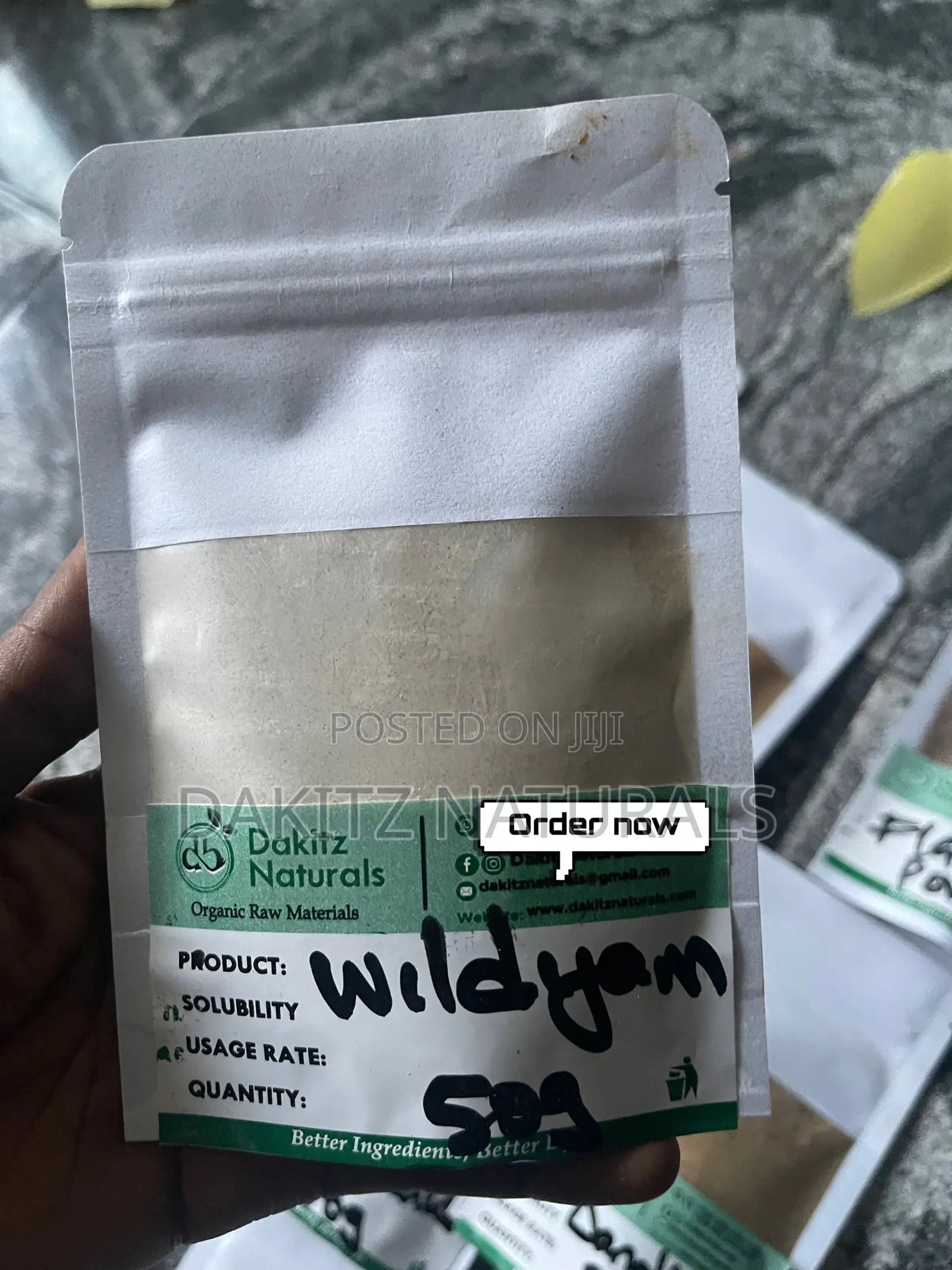 Wild Yam Powder 500g