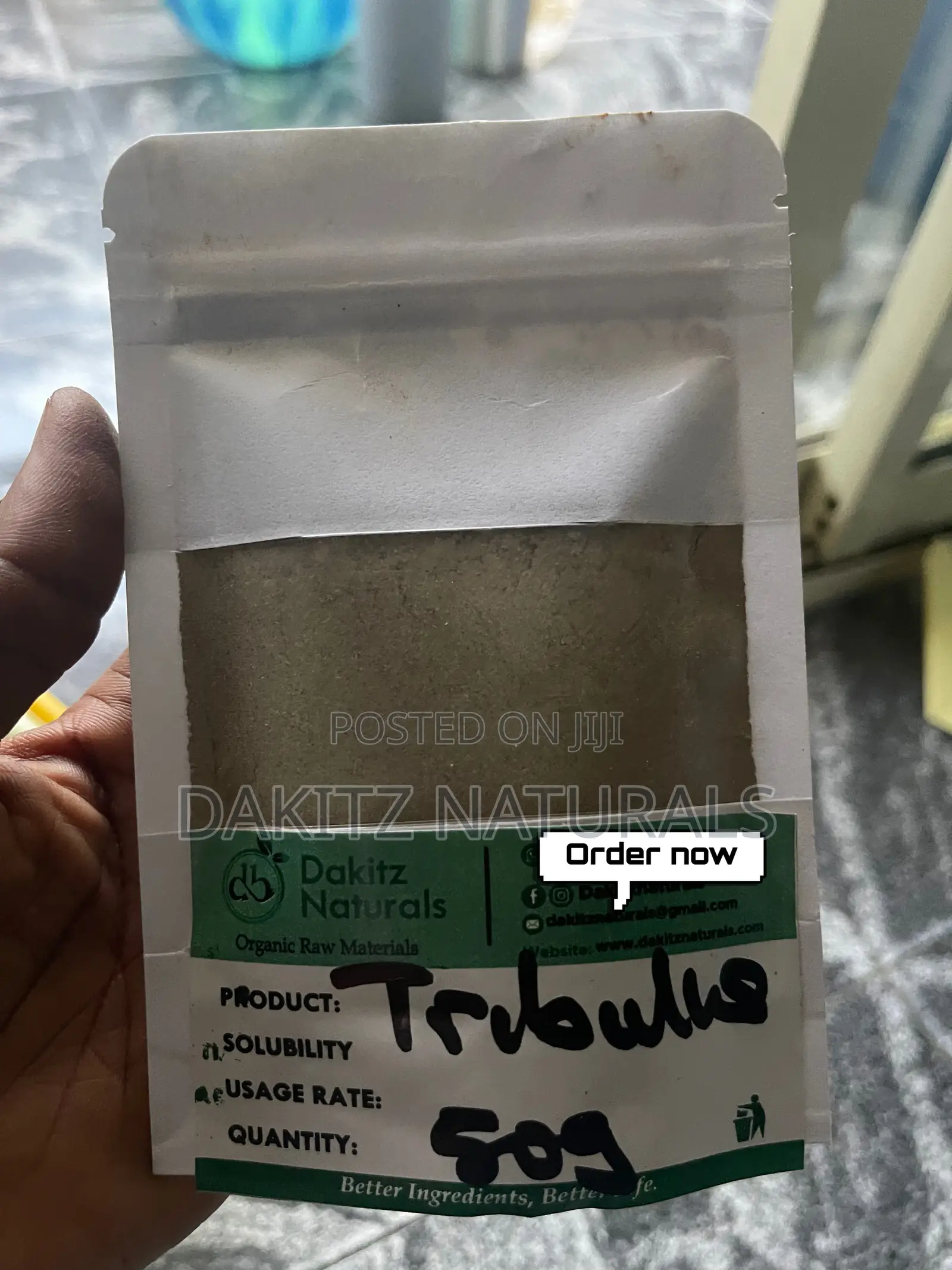 Tribulus Terrstris Powder (Gokshur) 50g