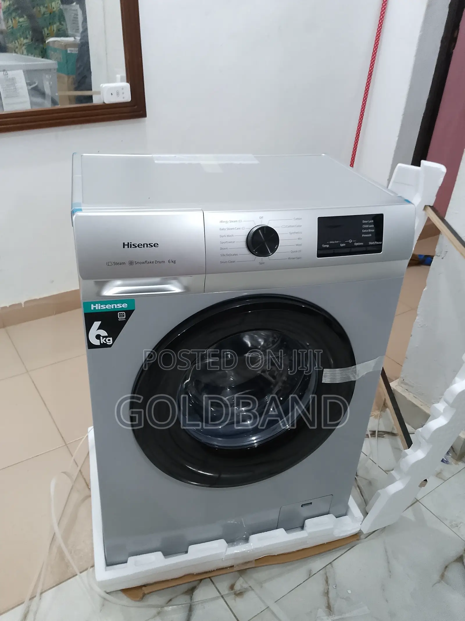 Brand New Hisense Washing Machinewpvb6010ms