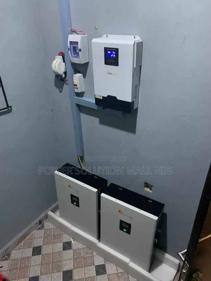 Complete Smksolar System With 2 X Lithium Batteries
