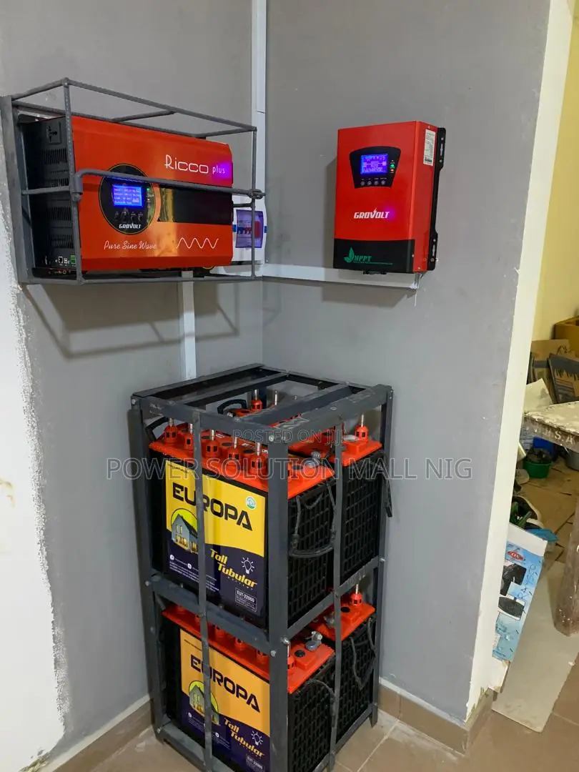 Grovolt Ricco 5kva/48v Solar Inverter Solution Installation