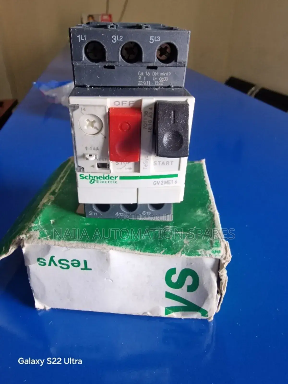 Schneider 3 Poles Motor Circuit Breaker 9-14a | Gv2me16