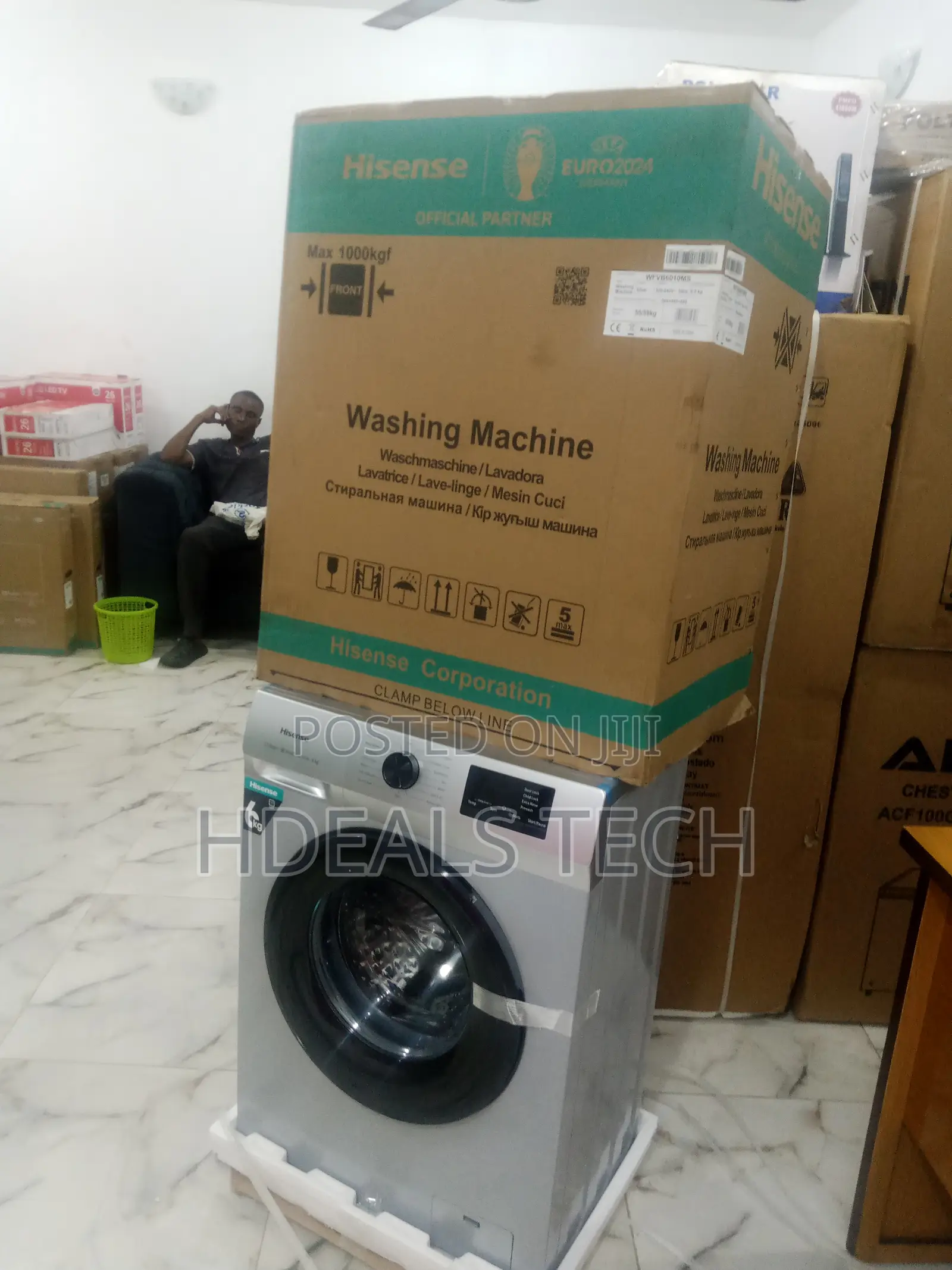 Brand New Front Loader Washing Machine > HISENSE 6KG