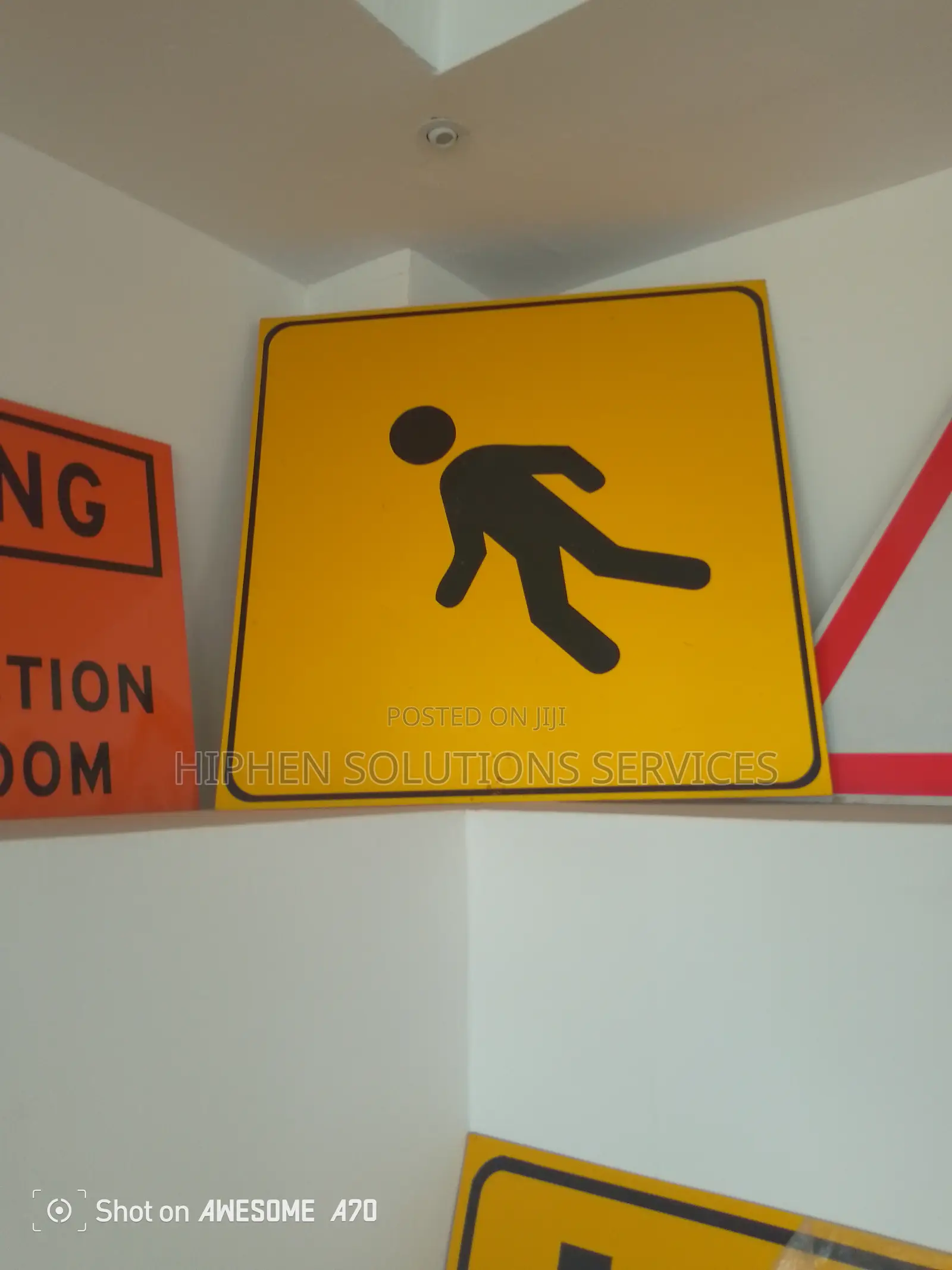 Slow Down Pedestrians Crossing