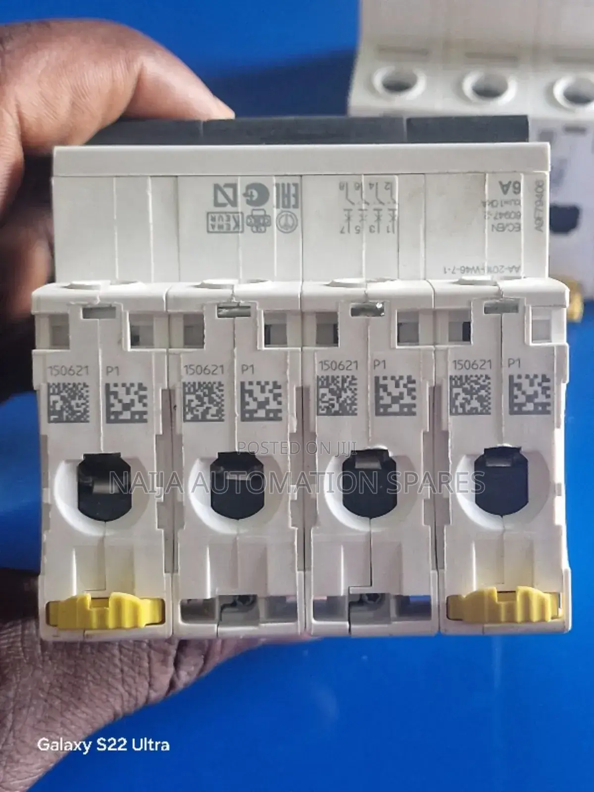 Miniature Circuit-Breaker, Acti9 Ic60n, 4P, 6 A, A9F77406