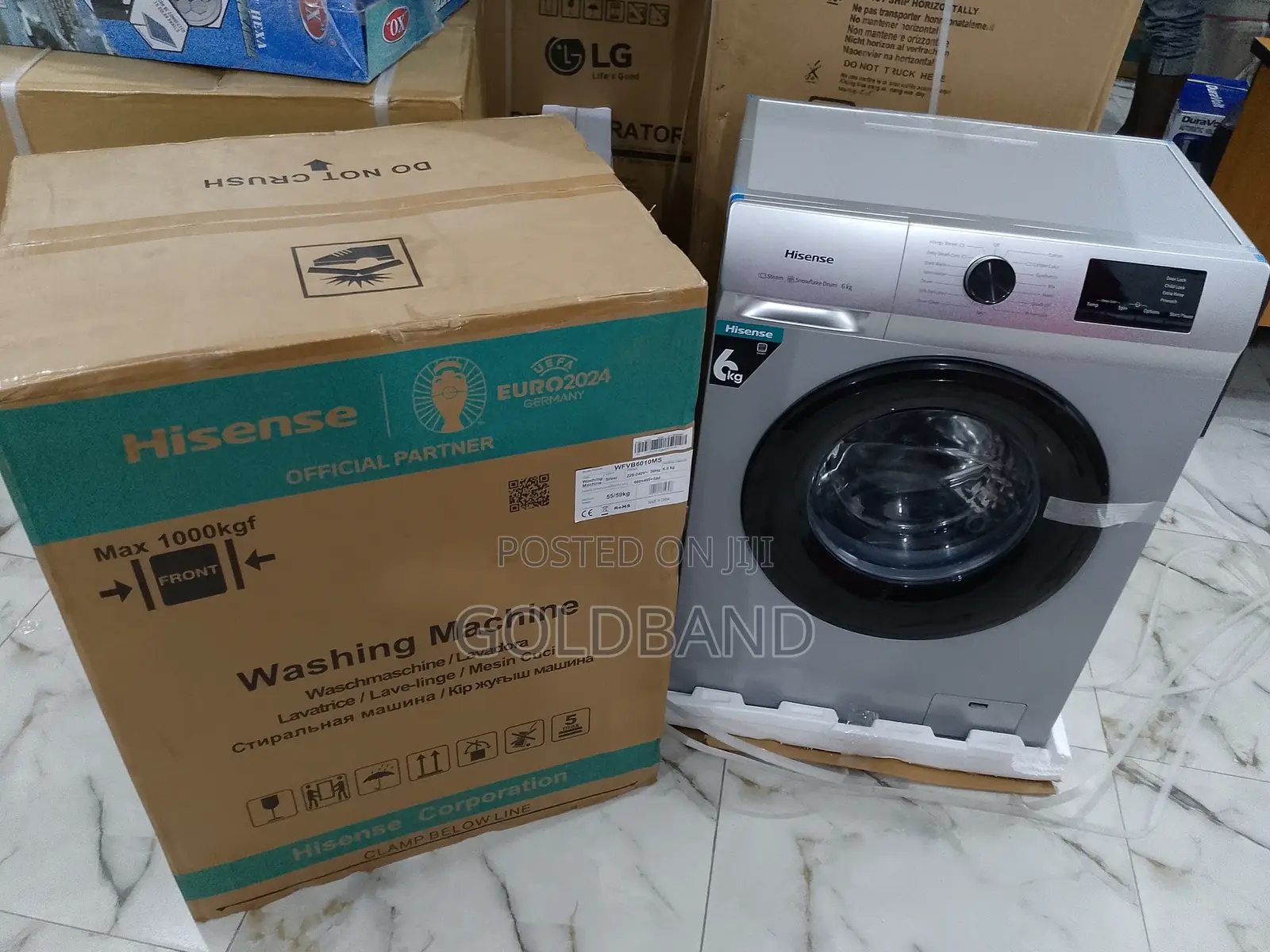 Hisense Standard Frontload Wasing Machine 6kg Top Quality