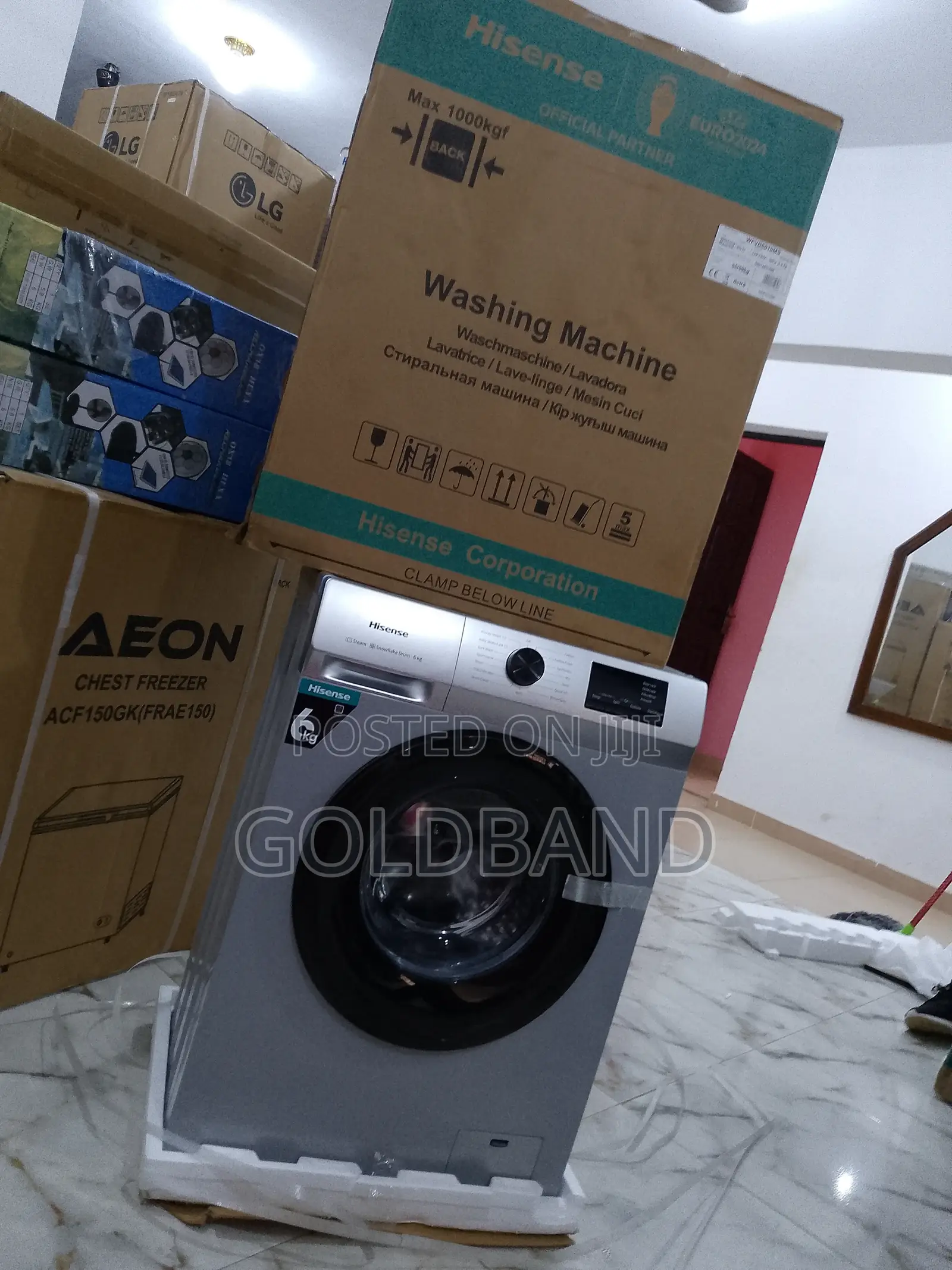 The New Quality Frontload Washing Machine 6kg