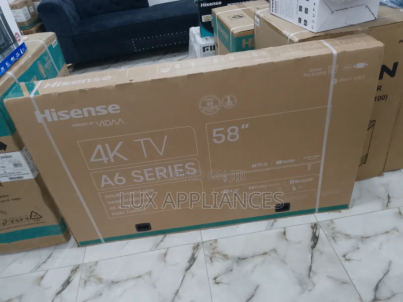Hisense Smart 58 Inches Tv