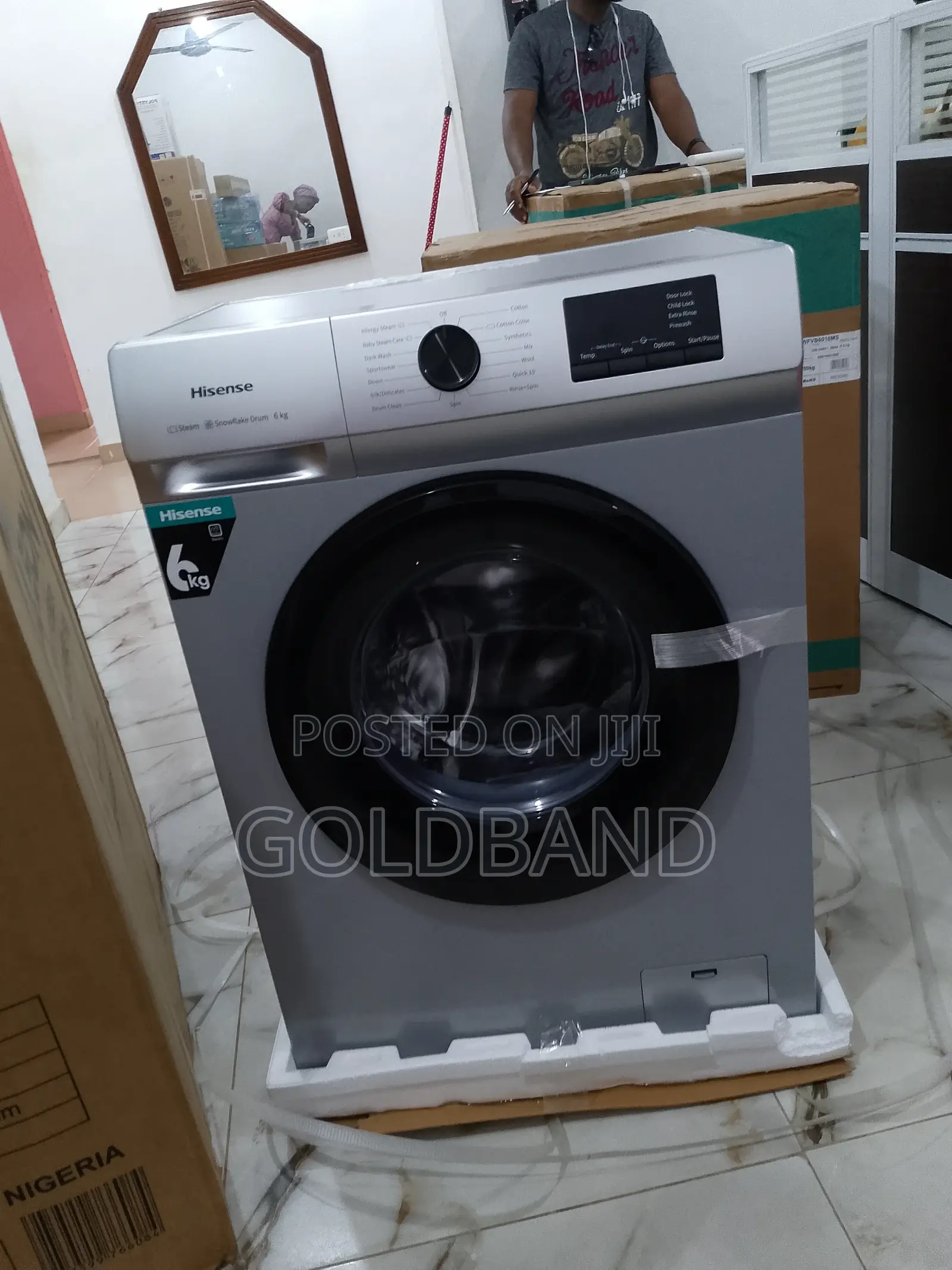 Hisense Fast Selling Frontload Washing Machine