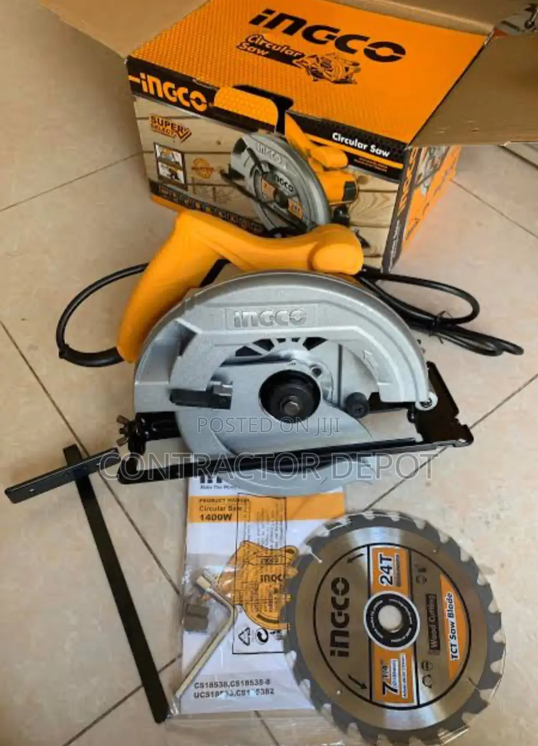 Ingco Circular Saw 1400W 185mm CS18538 INDUSTRIAL
