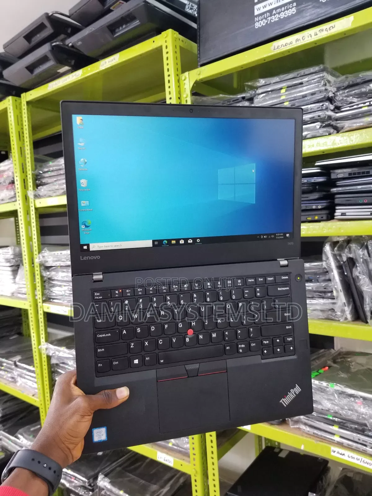 Laptop Lenovo ThinkPad T470 8GB Intel Core I5 SSD 256GB