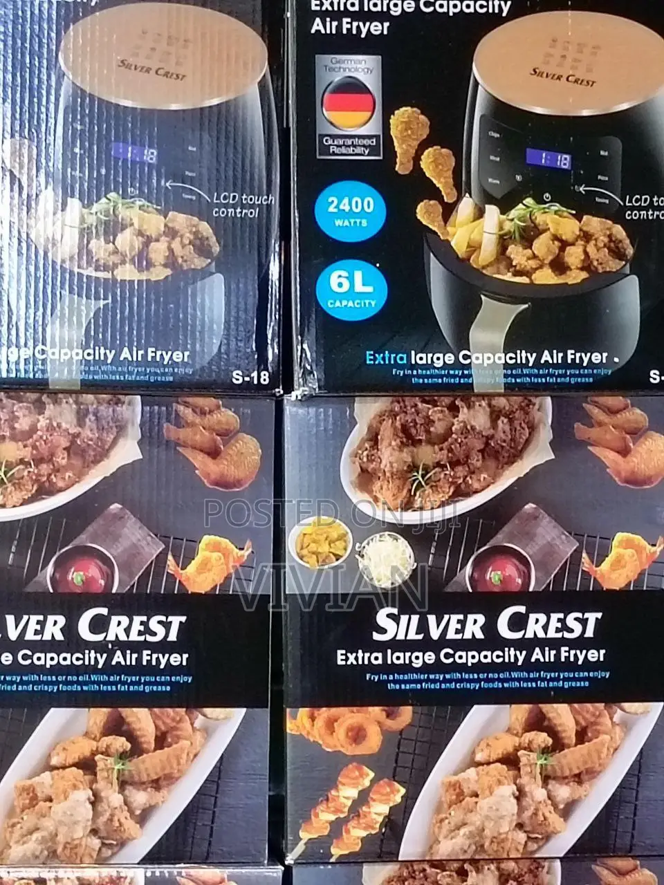 6L Silver Crest Air Fryer