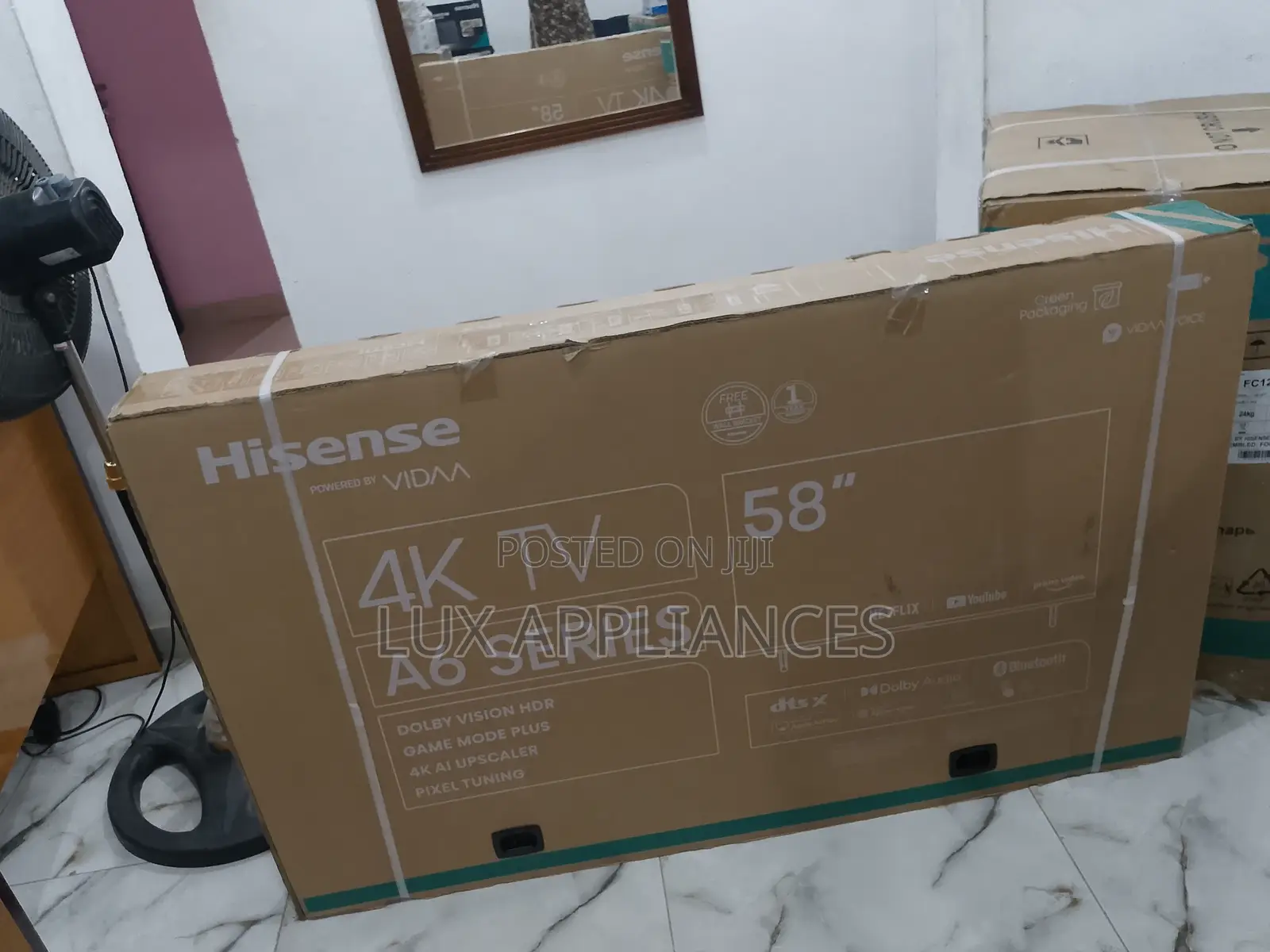 Smart Choice Hisense 58" TV