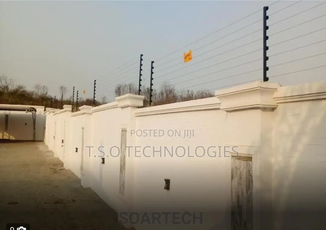 Security Fence Wire With Solar Backup