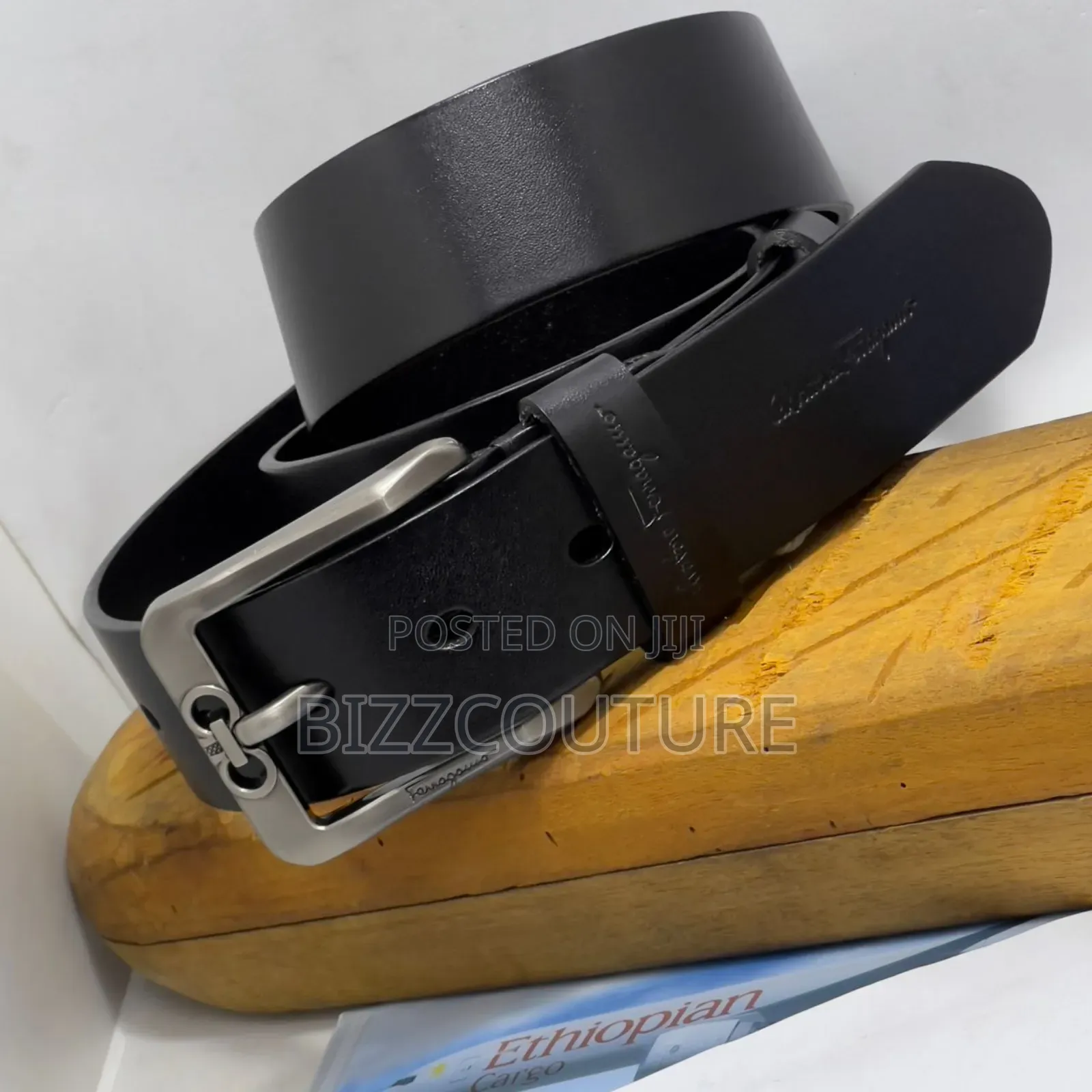 Original Salvatore Ferragamo Leather Belts Available Instore