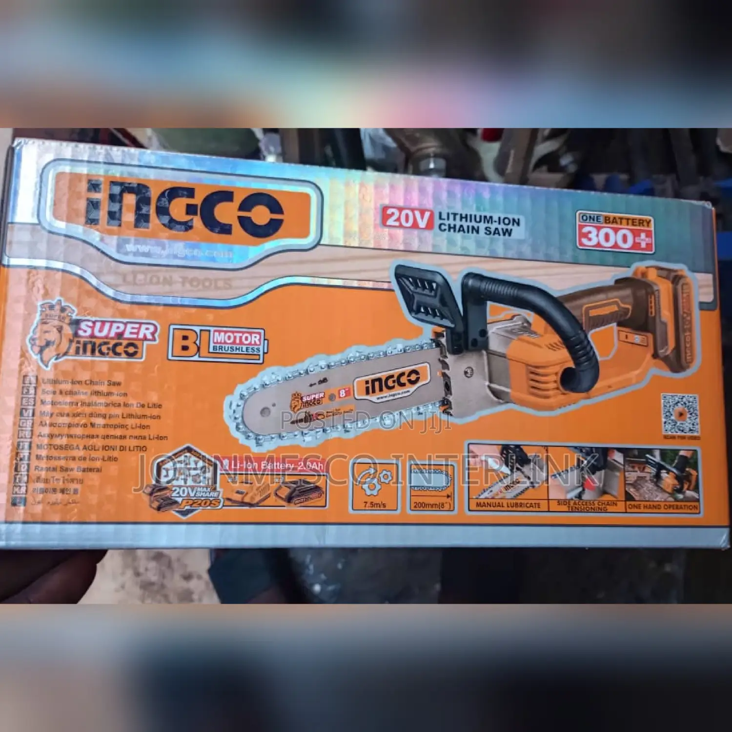 INGCO Battery Chainsaw