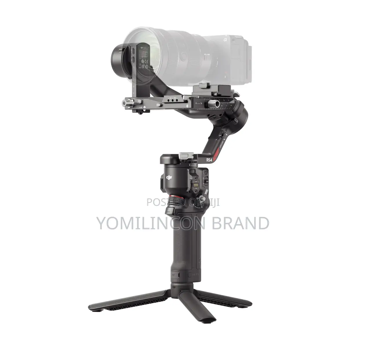 DJI RS 4 Combo, 3-Axis Gimbal Stabilizer for DSLR and Mirror