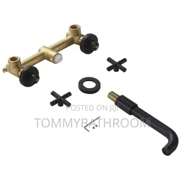 Basin Mixer Tap Black Conduit