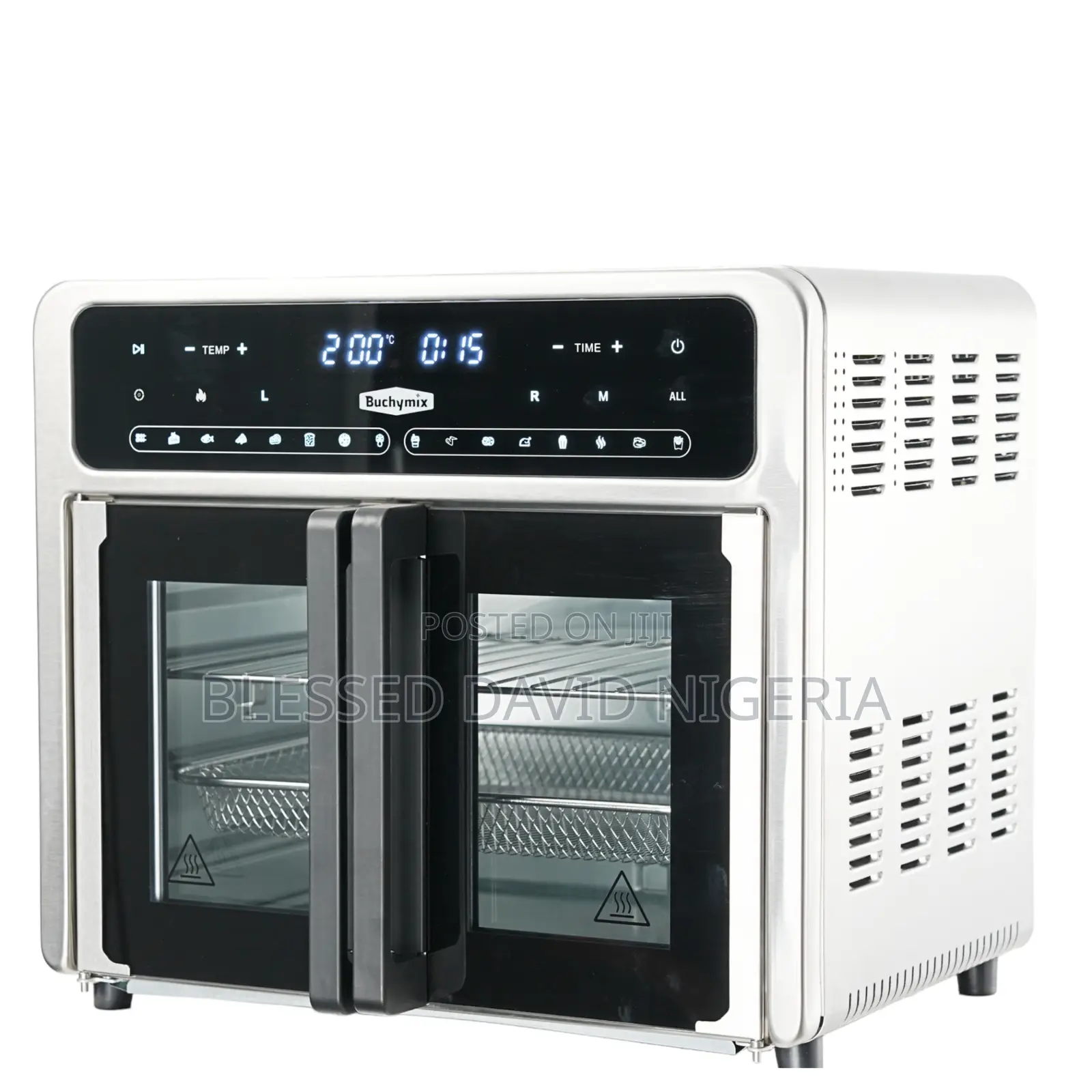 Buchymix 24l Double Compartment French Door Air Fryer Oven