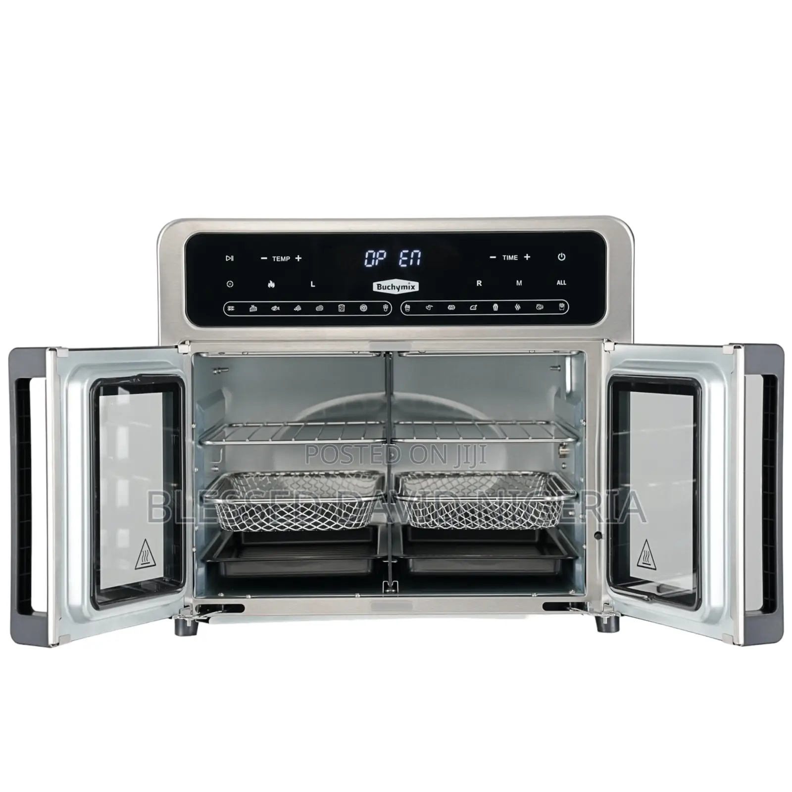 Buchymix 24l Double Compartment French Door Air Fryer Oven