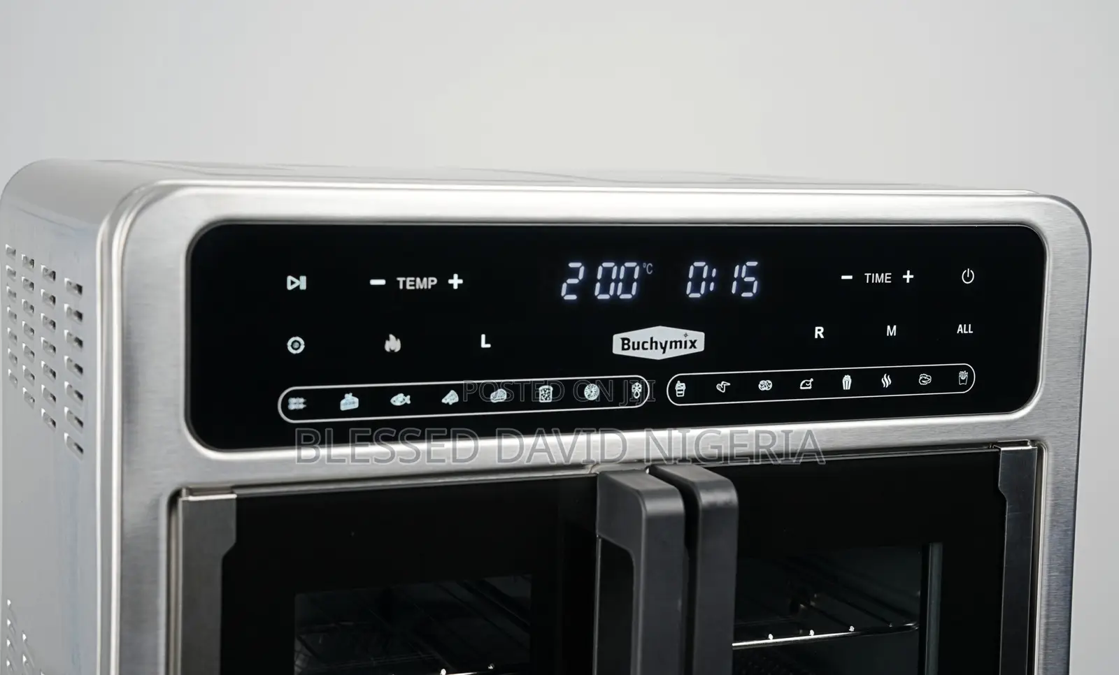 Buchymix 24l Double Compartment French Door Air Fryer Oven