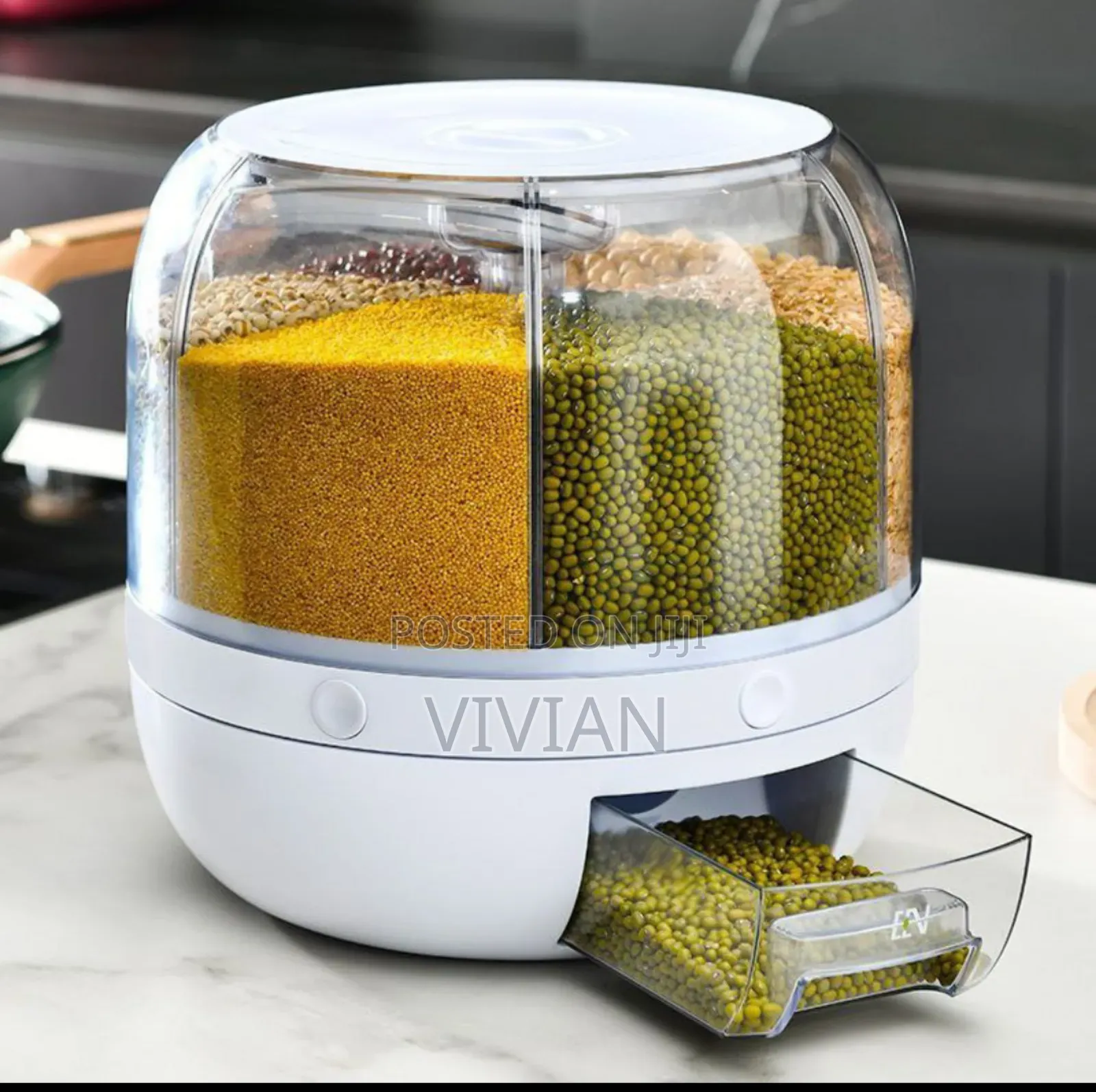 360 Rotating Grain/Cereal Dispenser