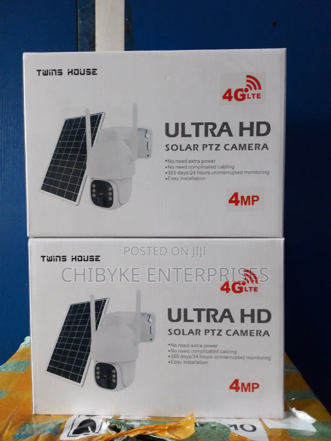 4G Ultra HD Solar PTZ Camera With Auto Tracking, Ubox