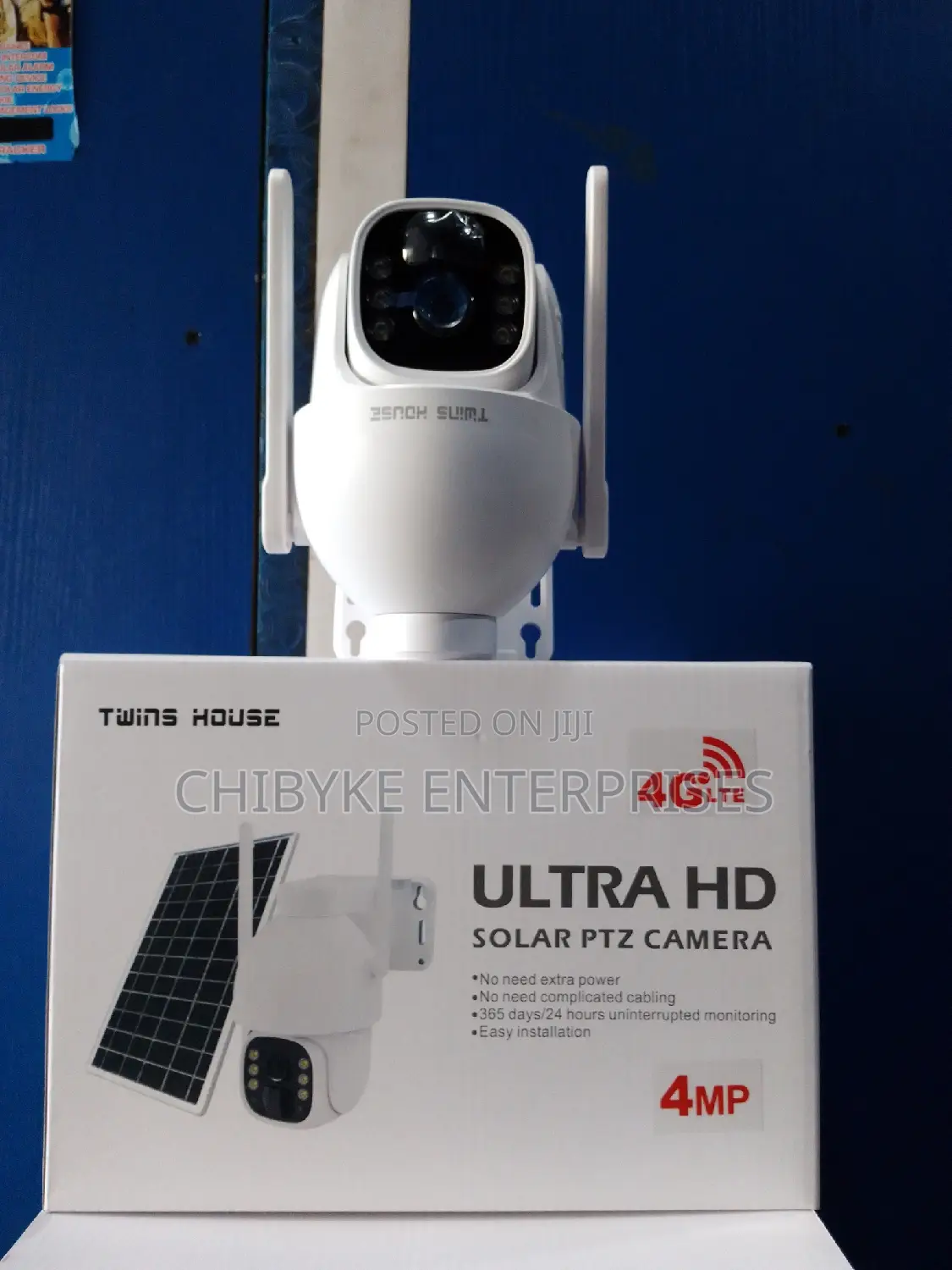 4G Ultra HD Solar PTZ Camera With Auto Tracking, Ubox