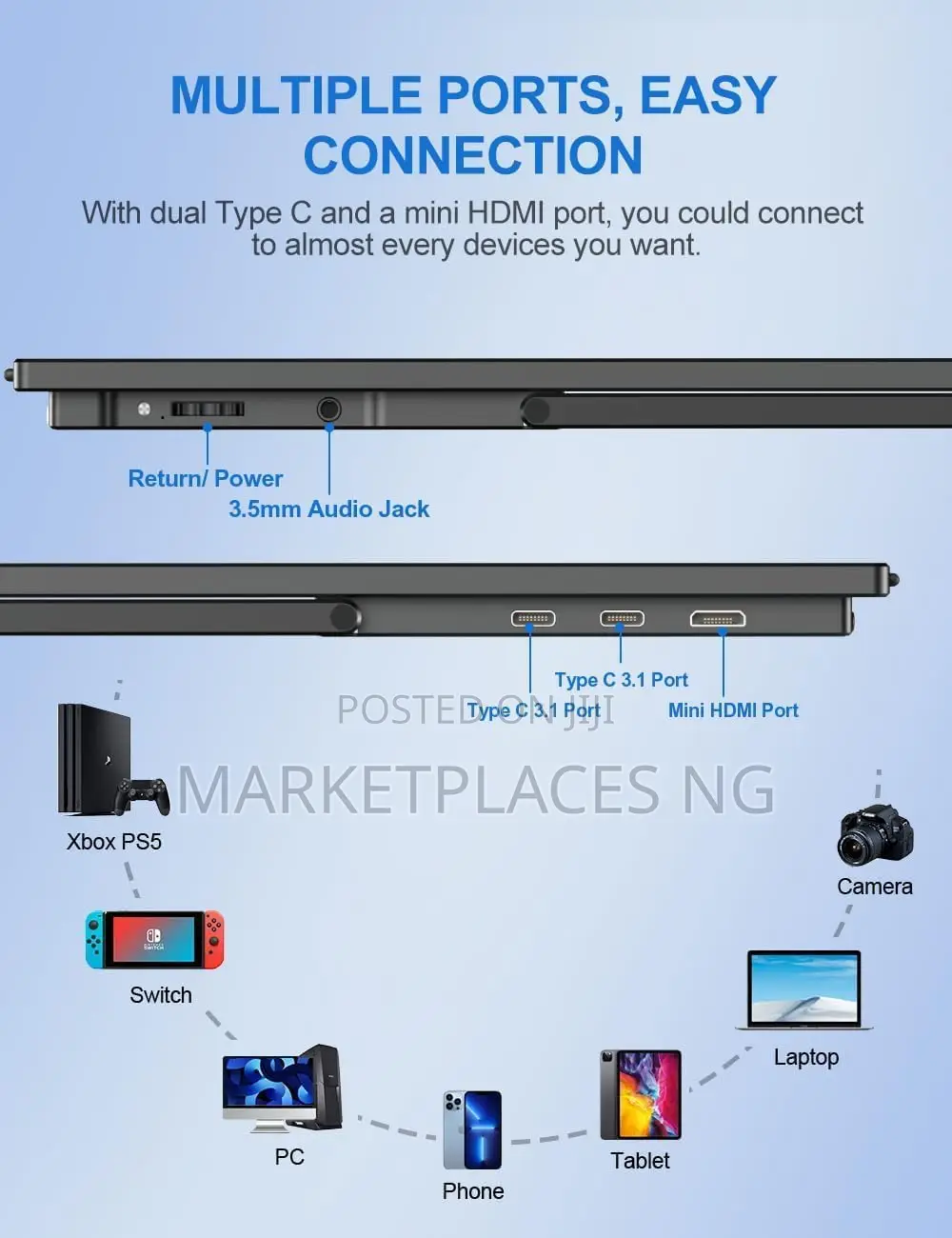 Uperfect Portable USB Monitor