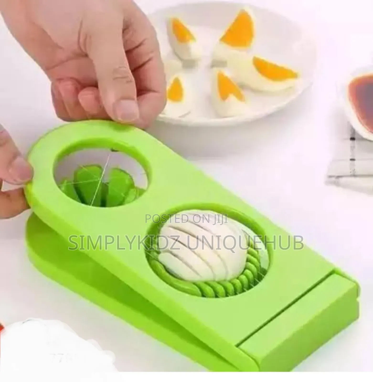 Egg Slicer 2 in 1 Boiled Egg Cutter