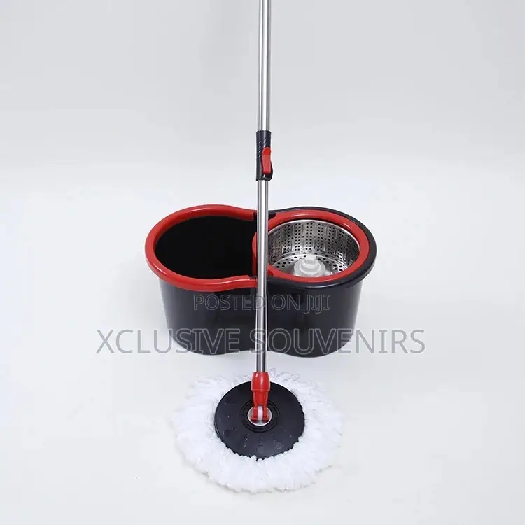 360 Spinning Mop And Bucket With Wringer Set For Home