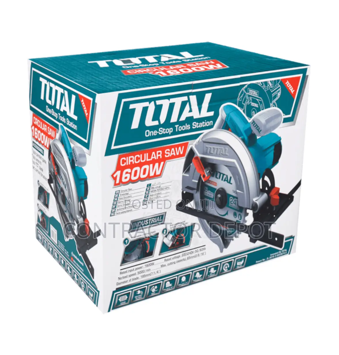 Circular 1600w Industrial Total TS1161856