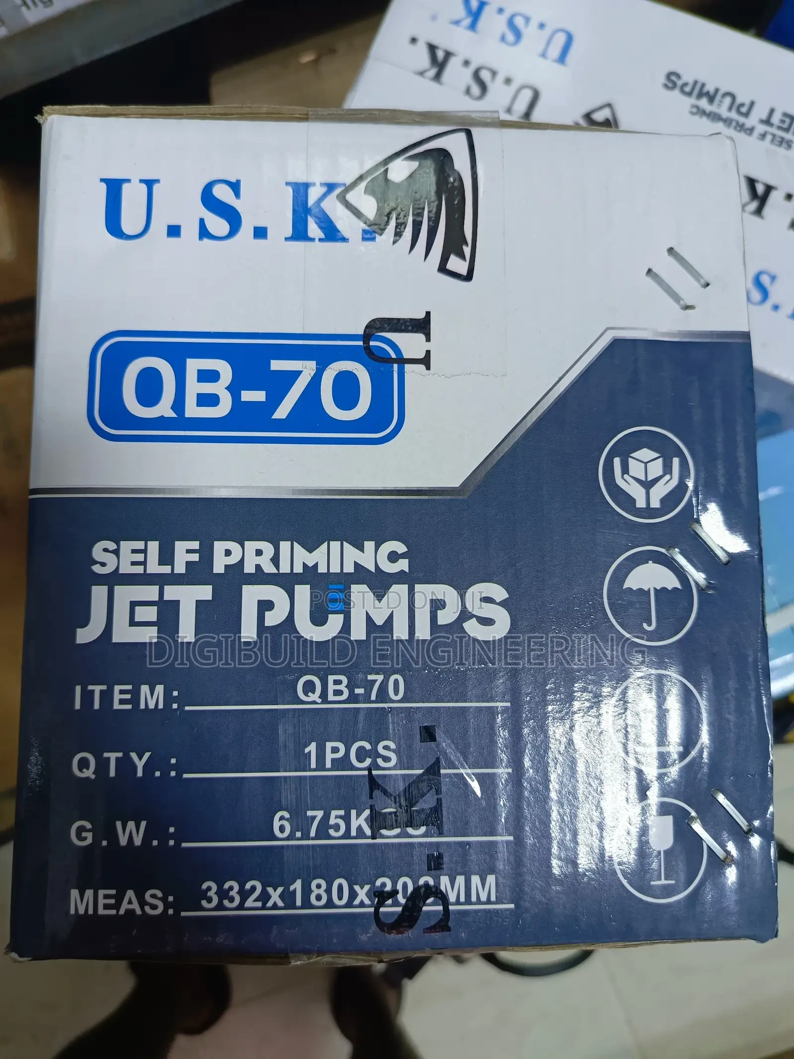 0.75hp USK Electric Surface Water Pump