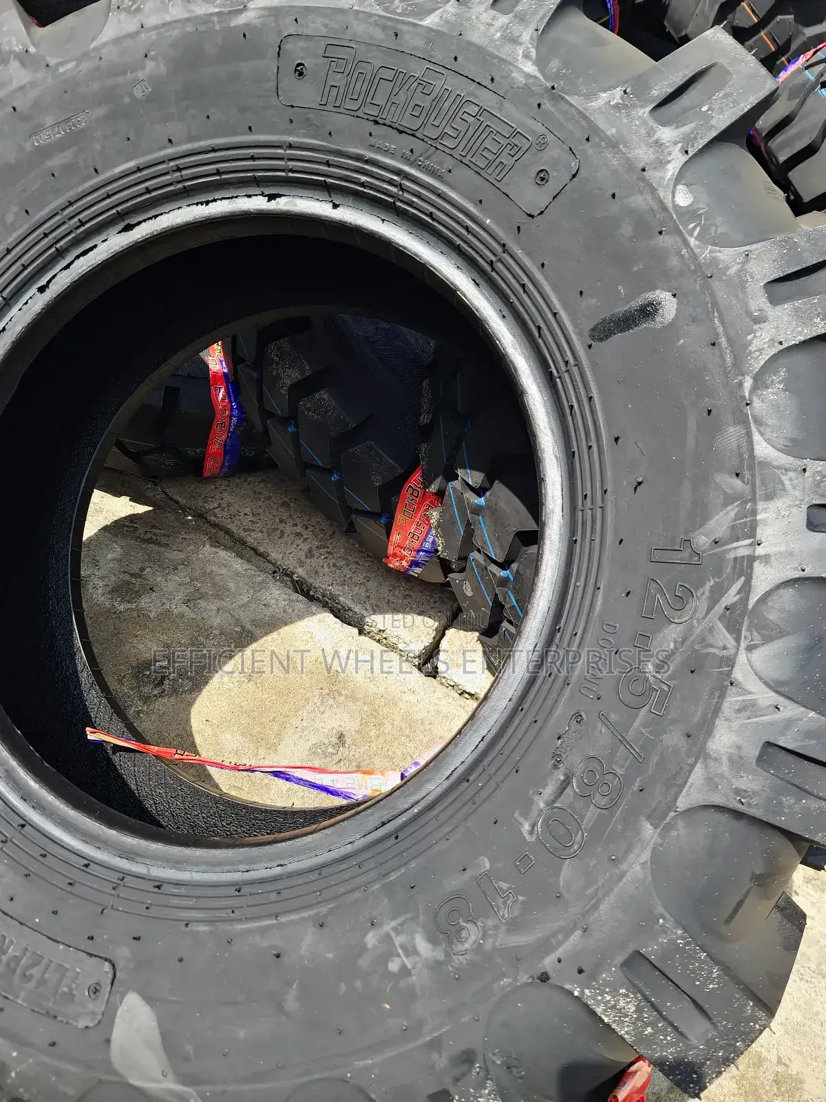 12.5/80r18 Rockbuster 14ply Caterpillar Backhoe Front Tyre