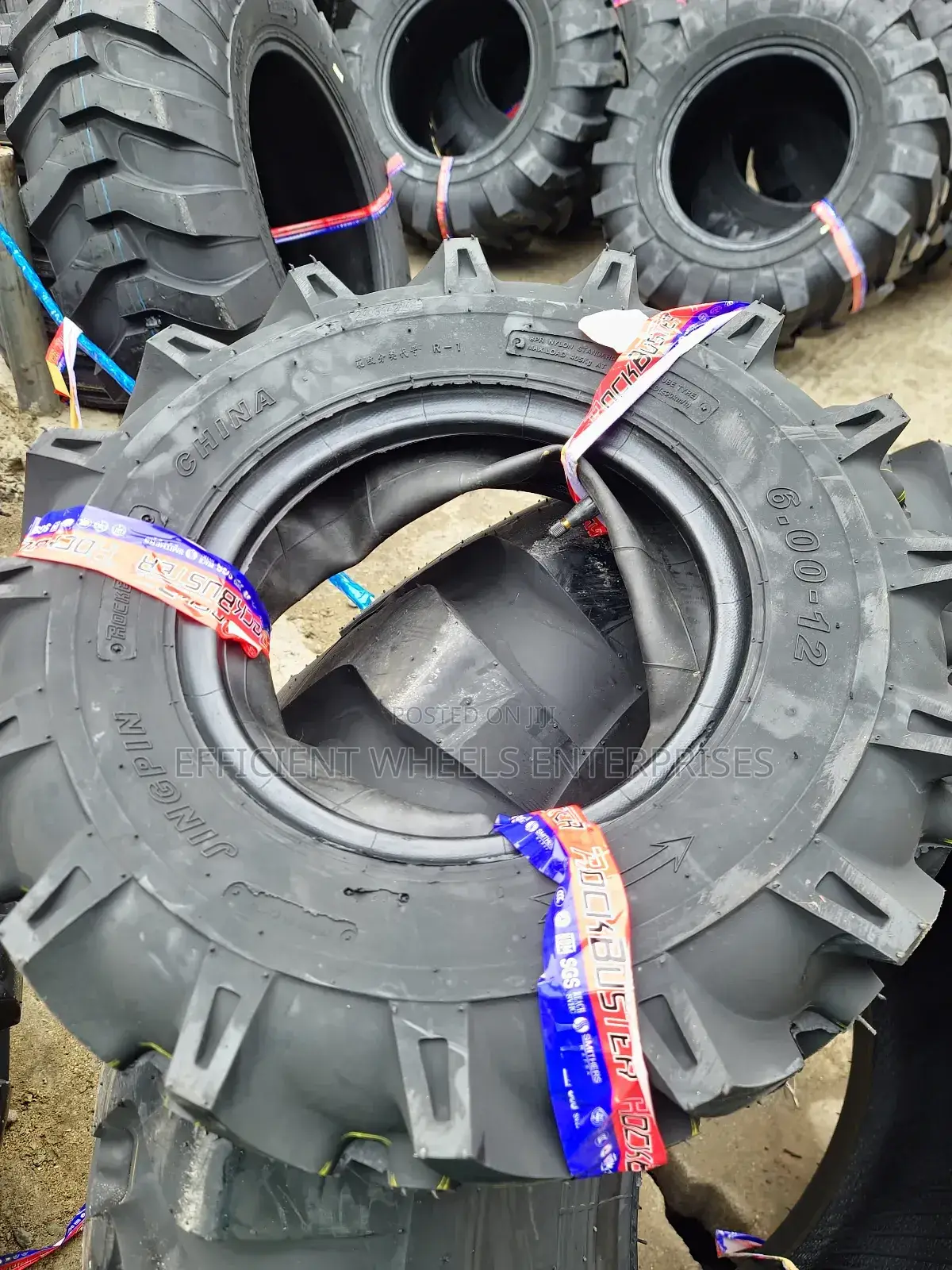 6.00-12 8ply Rockbuster