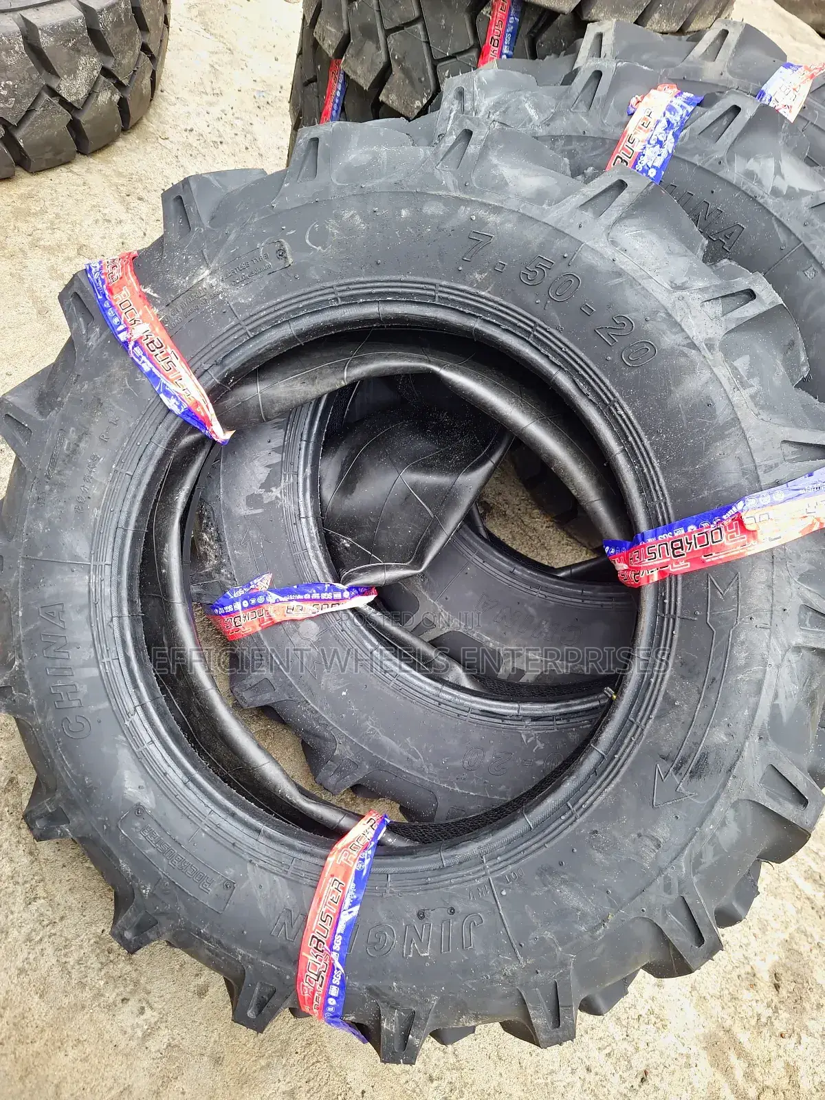 7.50-20 10ply ROCKBUSTER Caterpillar Front Tyre