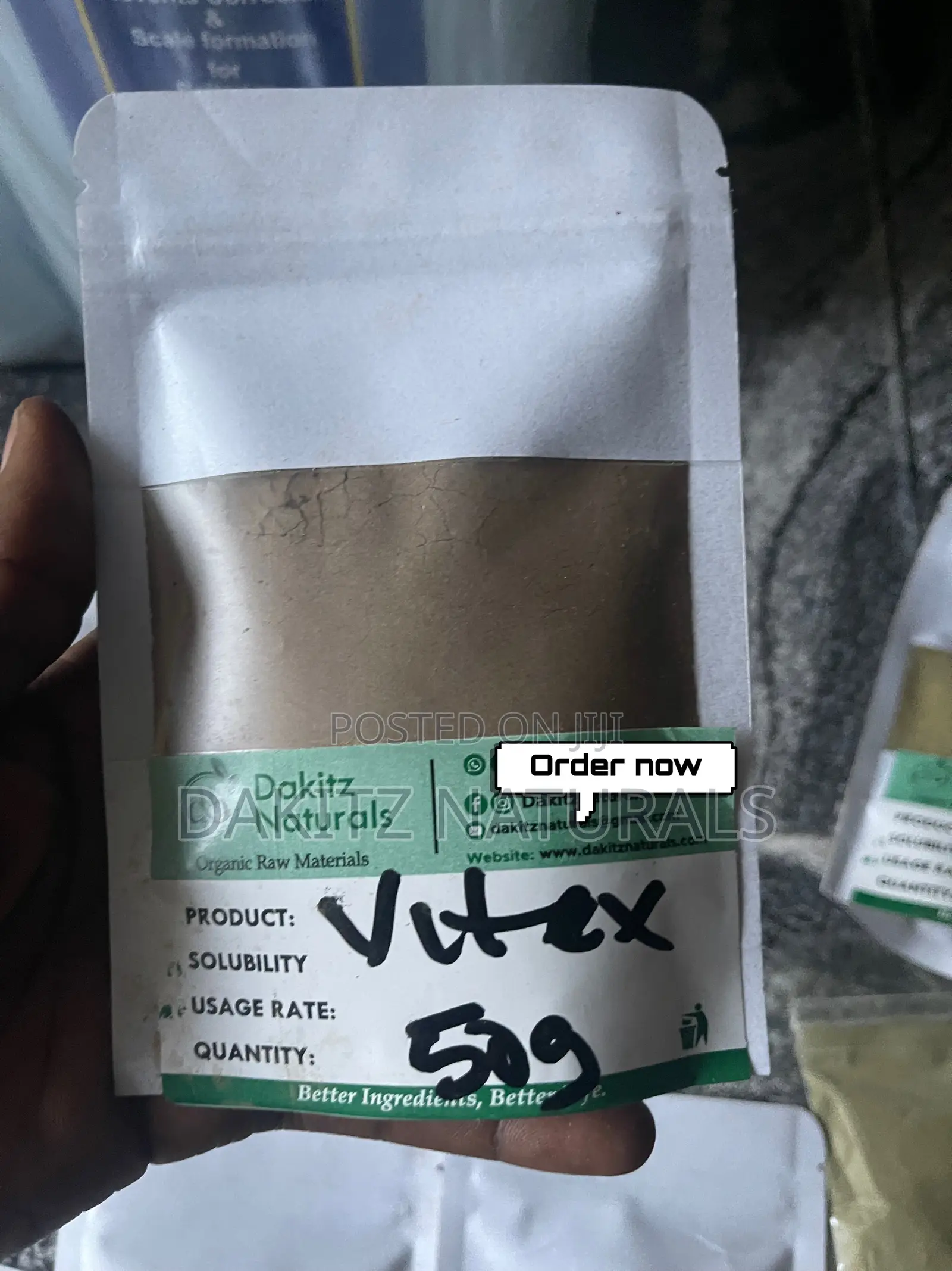 Vitex (Chasteberry) Powder 50g