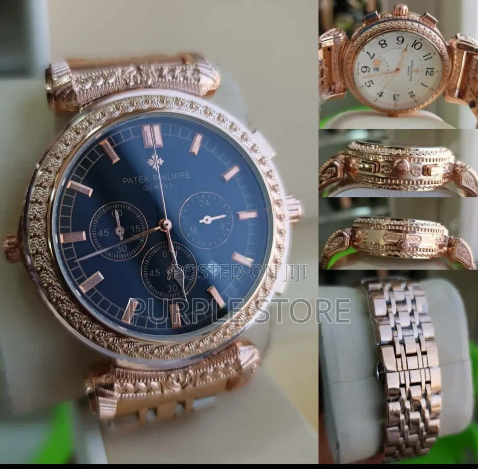 Patek Philippe Double Face Chronograph Wristwatch