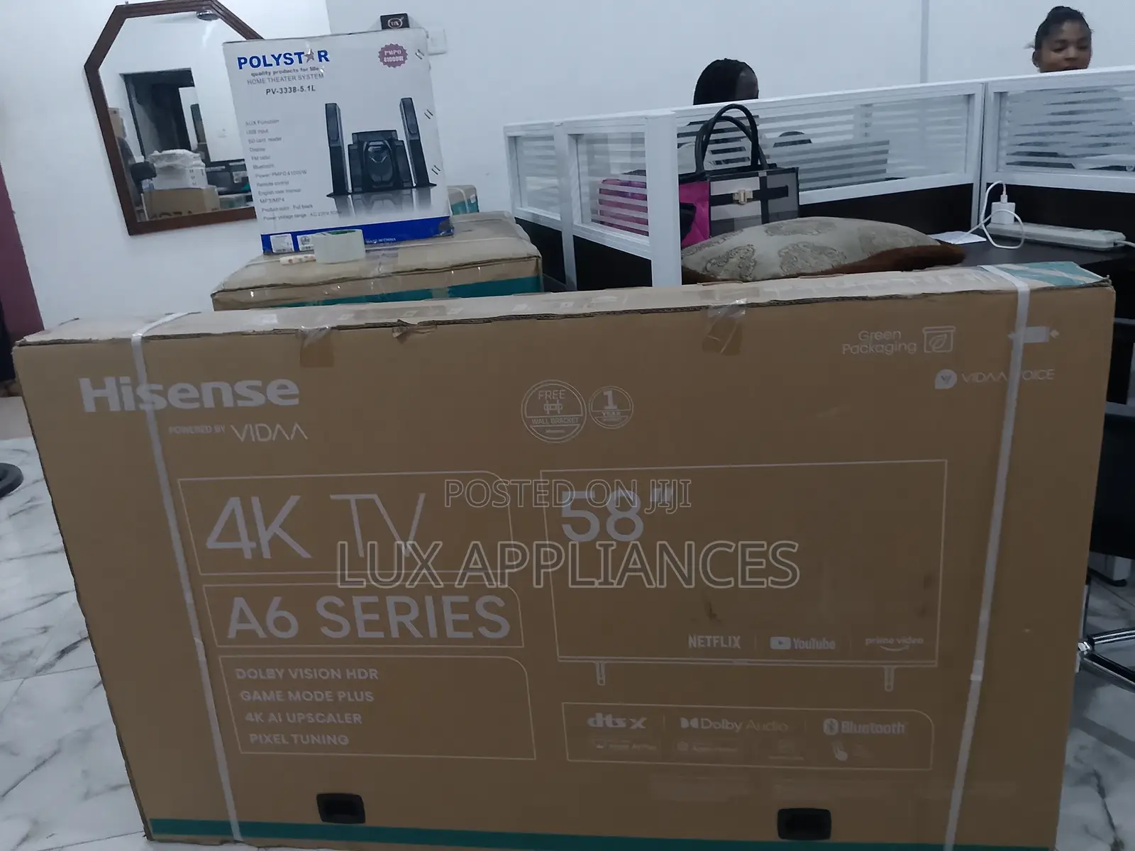 Sound Hisense 58 Inches Smart Tv