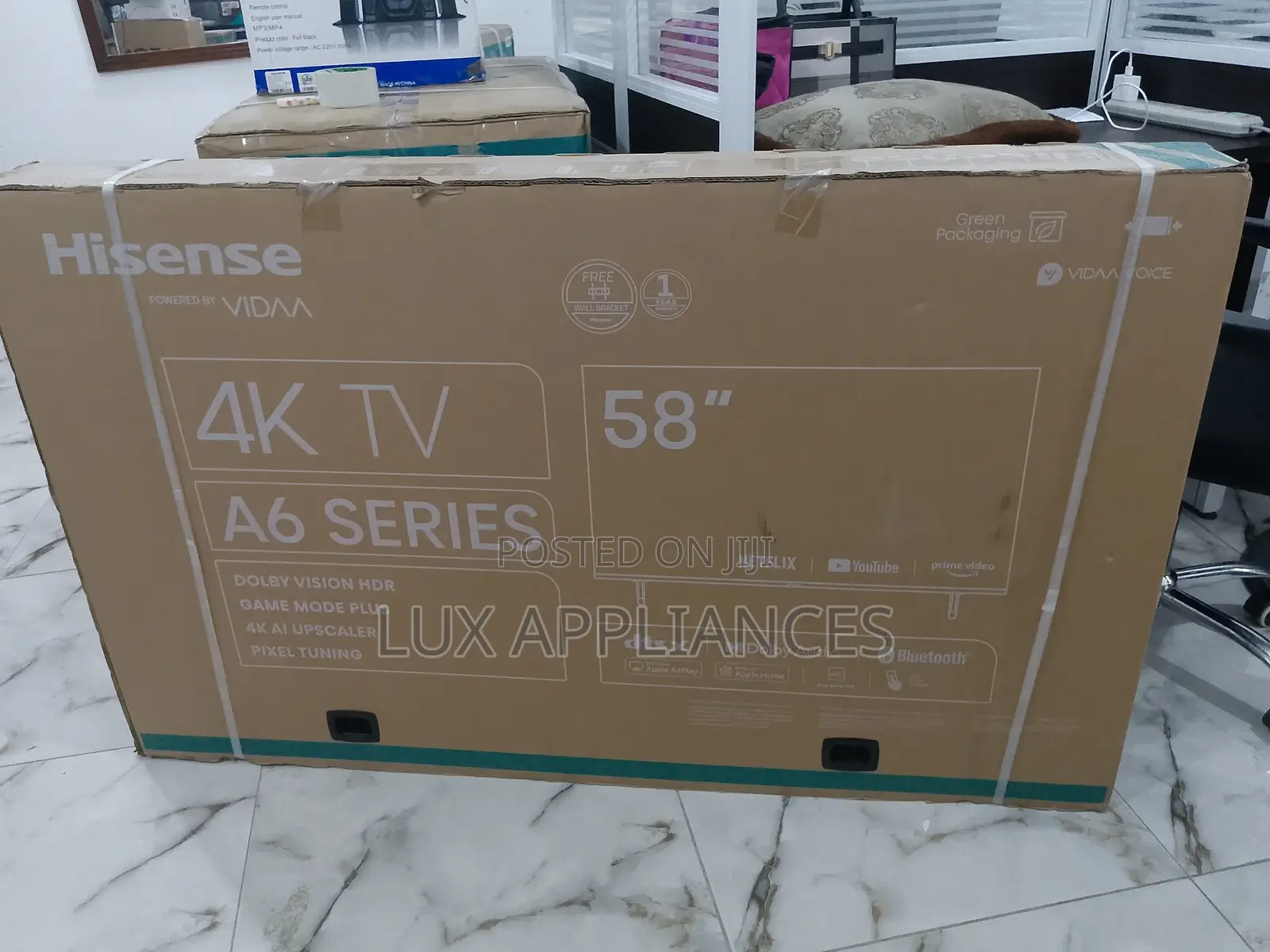 Sound Hisense 58 Inches Smart Tv