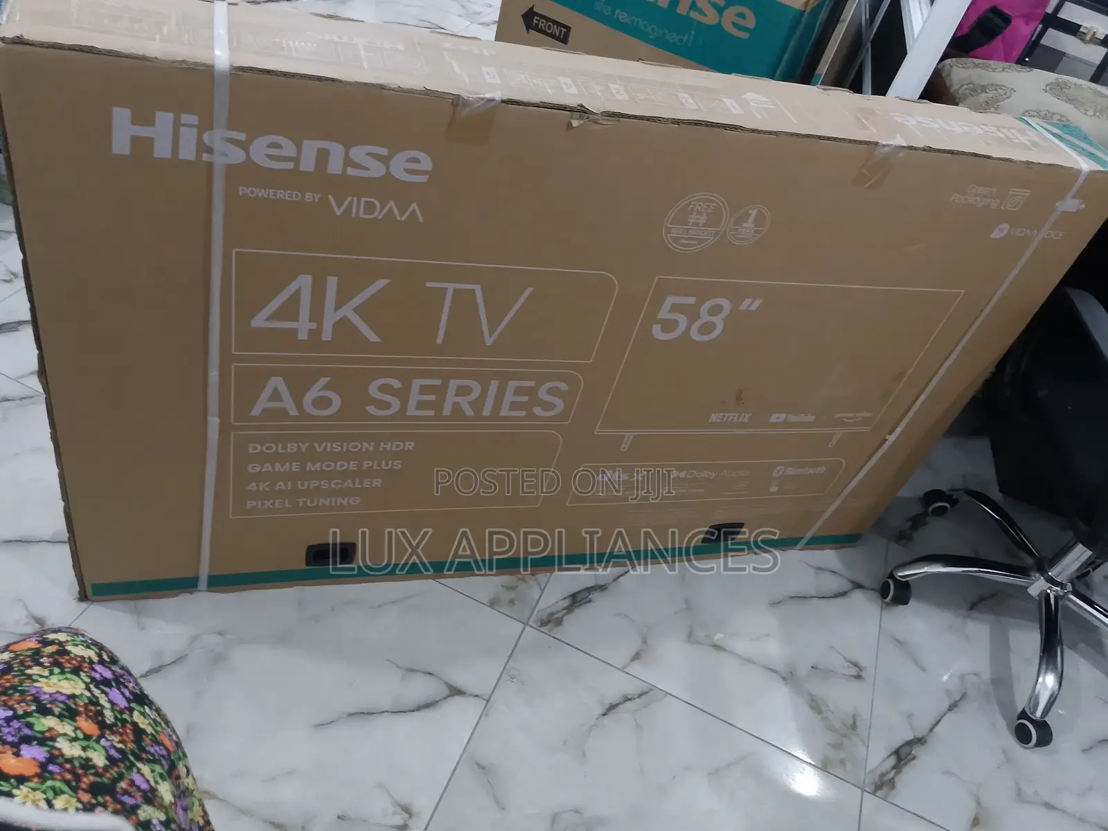 New Model Hisense Smart Tv 58 Inches