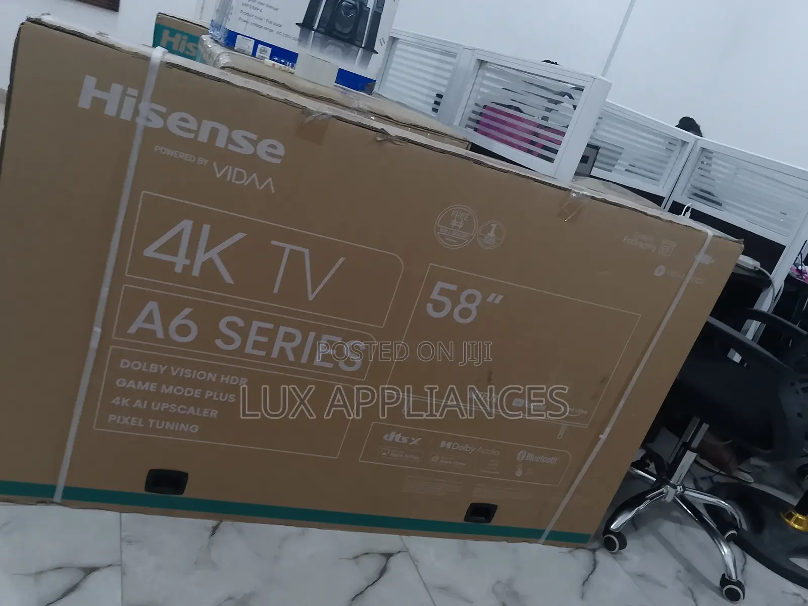 Brand New Hisense 58 Inches Tv