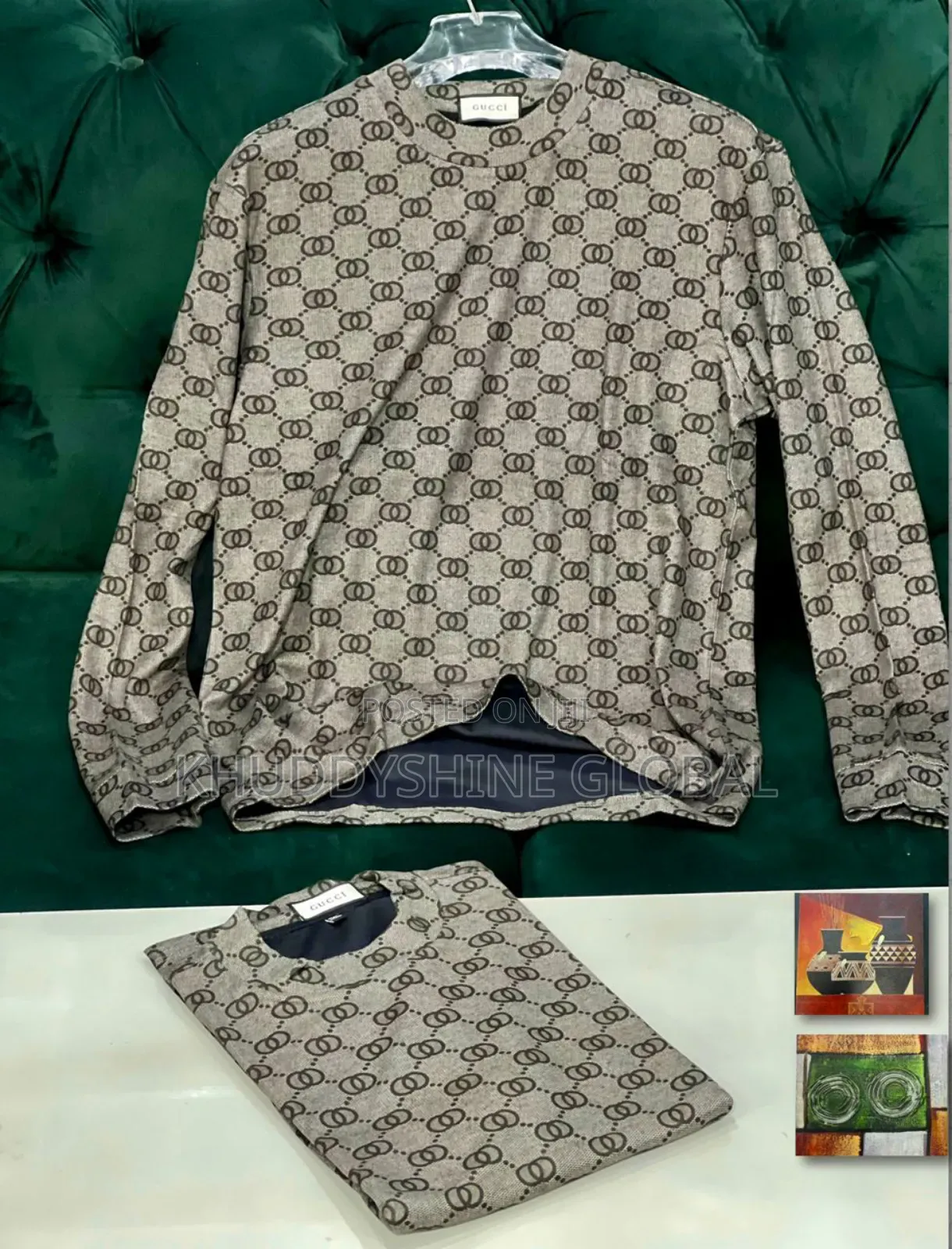New Luxury Gucci Burberry Long Sleeve Best