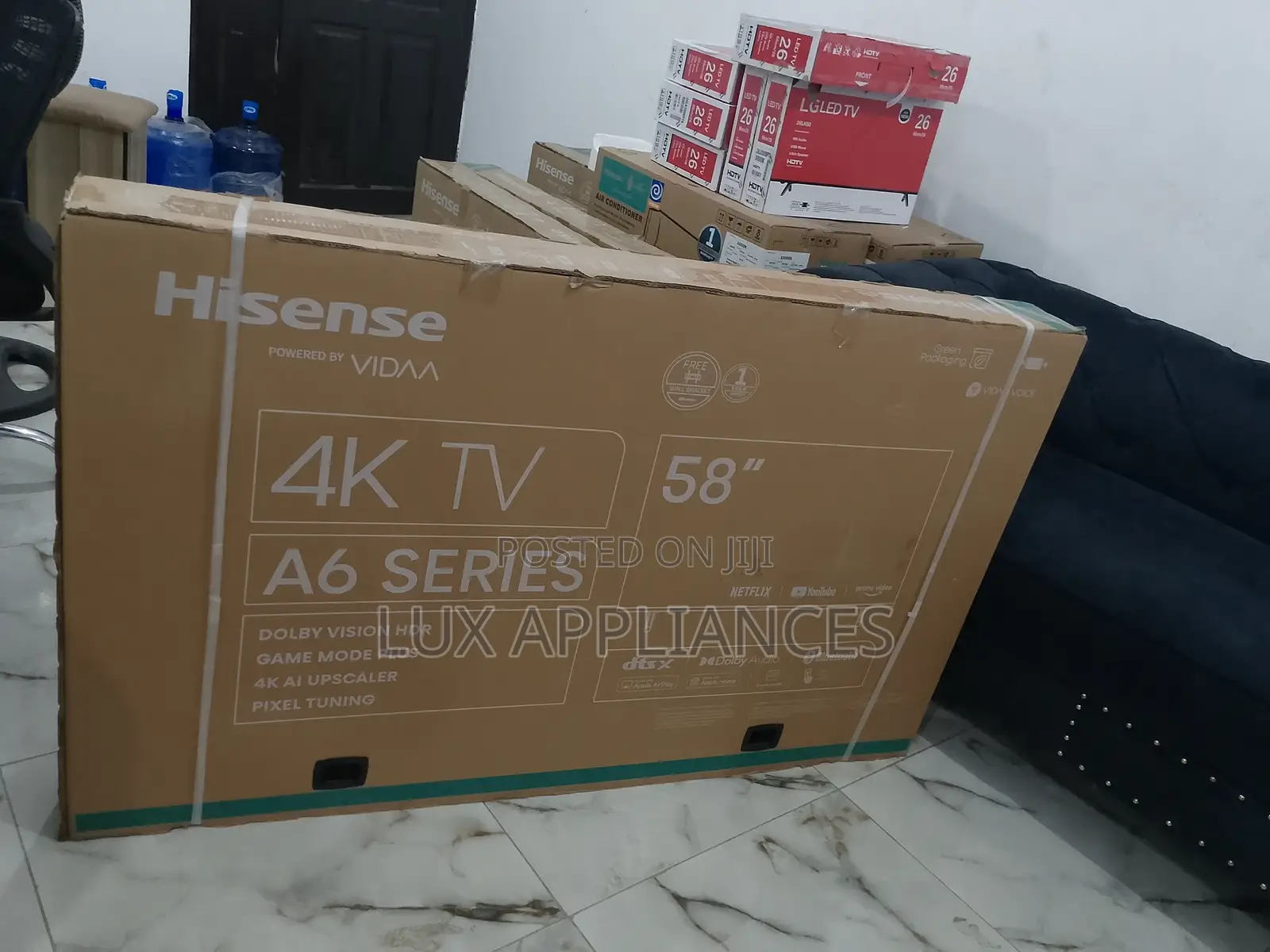 New Branded Hisense Smart 58 Inches